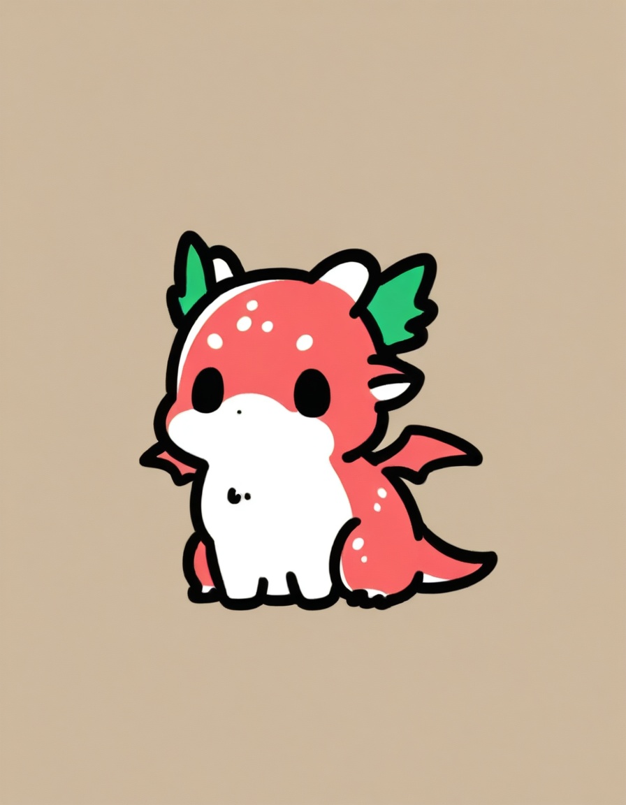(chibi,  solo,  simple art on Tensor.Art