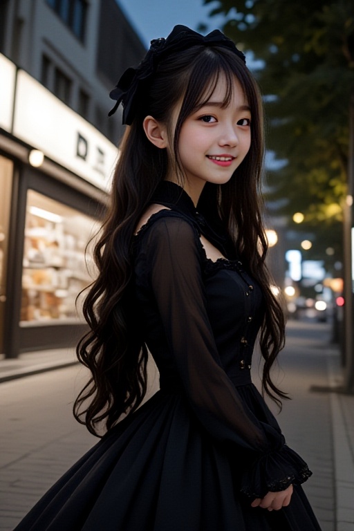 half-closed eyes,  1girl,  cheerful on Tensor.Art