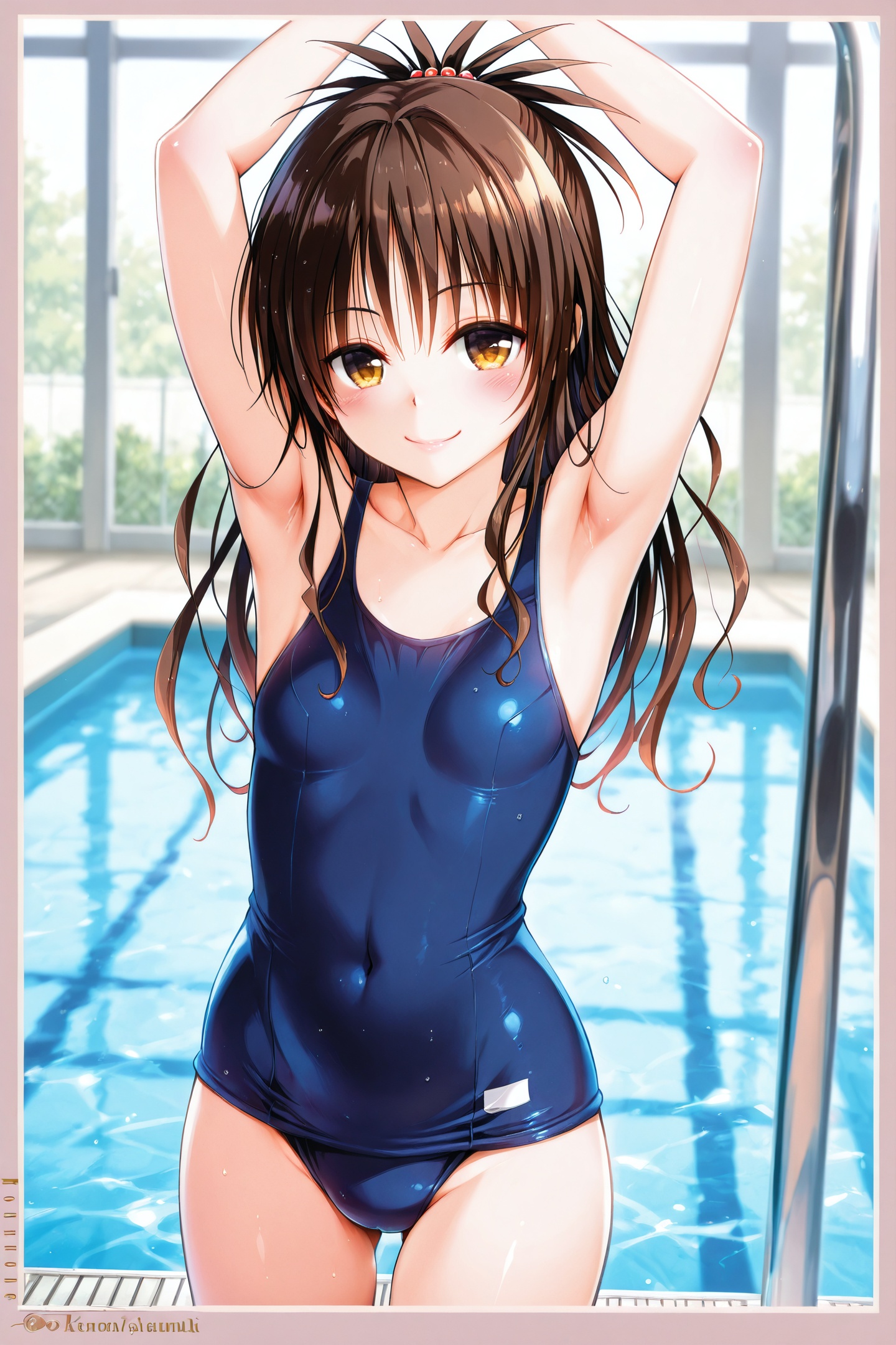 Yabuki Kentarou Style,  yuuki mikan,  1girl on Tensor.Art