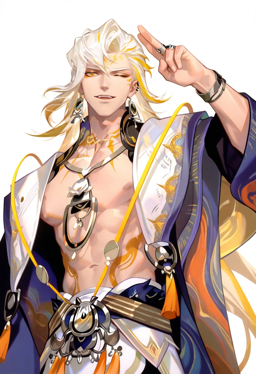 1boy,  solo,  male focus on Tensor.Art