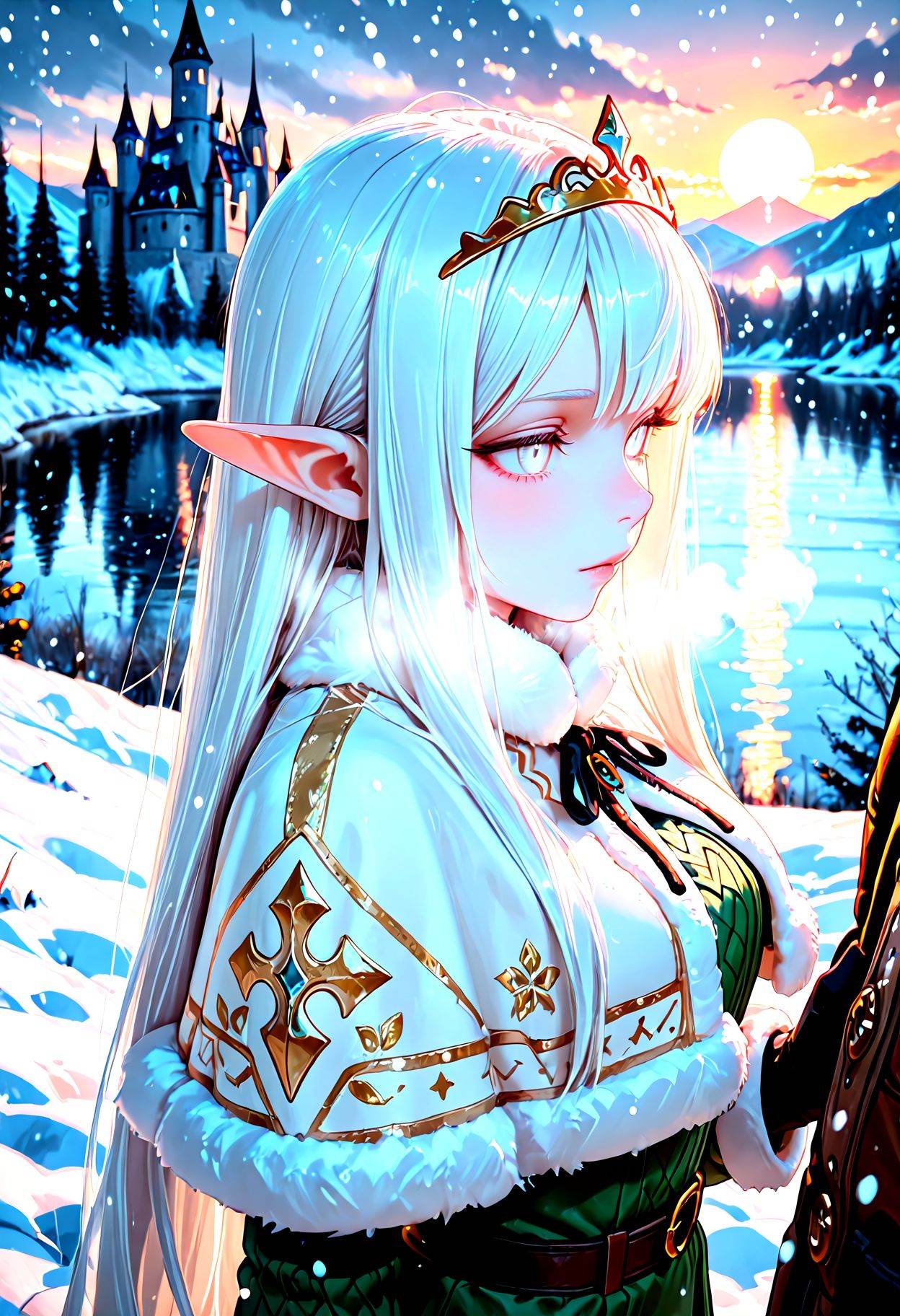 Smooth Quality,  1girl,  elf on Tensor.Art