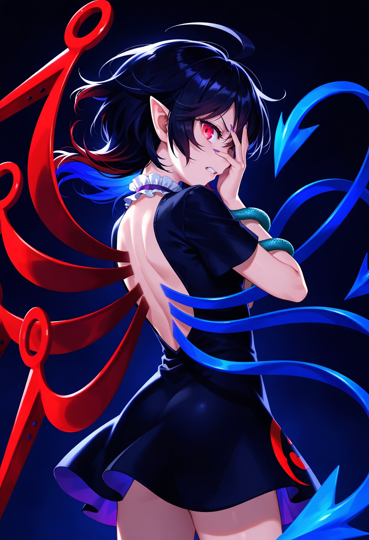 houjuu nue,  1girl,  ahoge on Tensor.Art