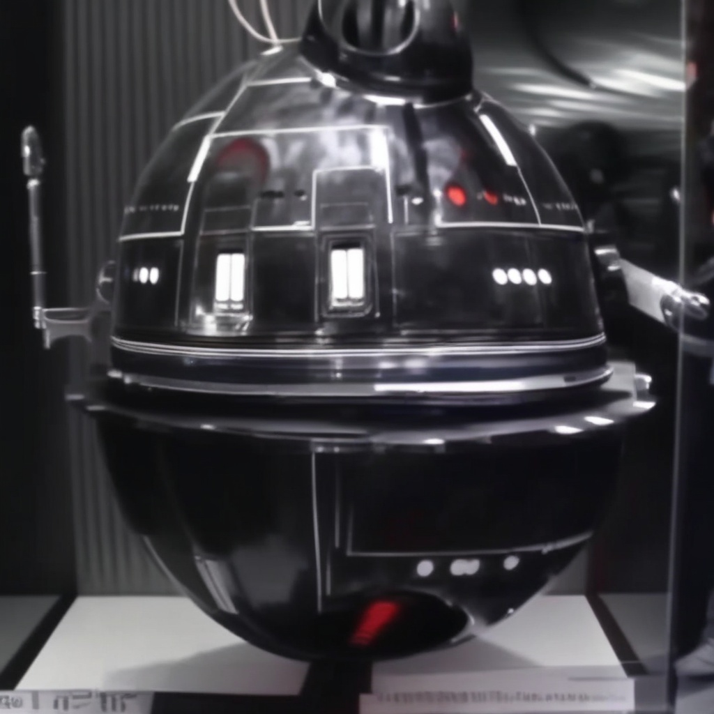 Floating interrogator droid,  star wars on Tensor.Art