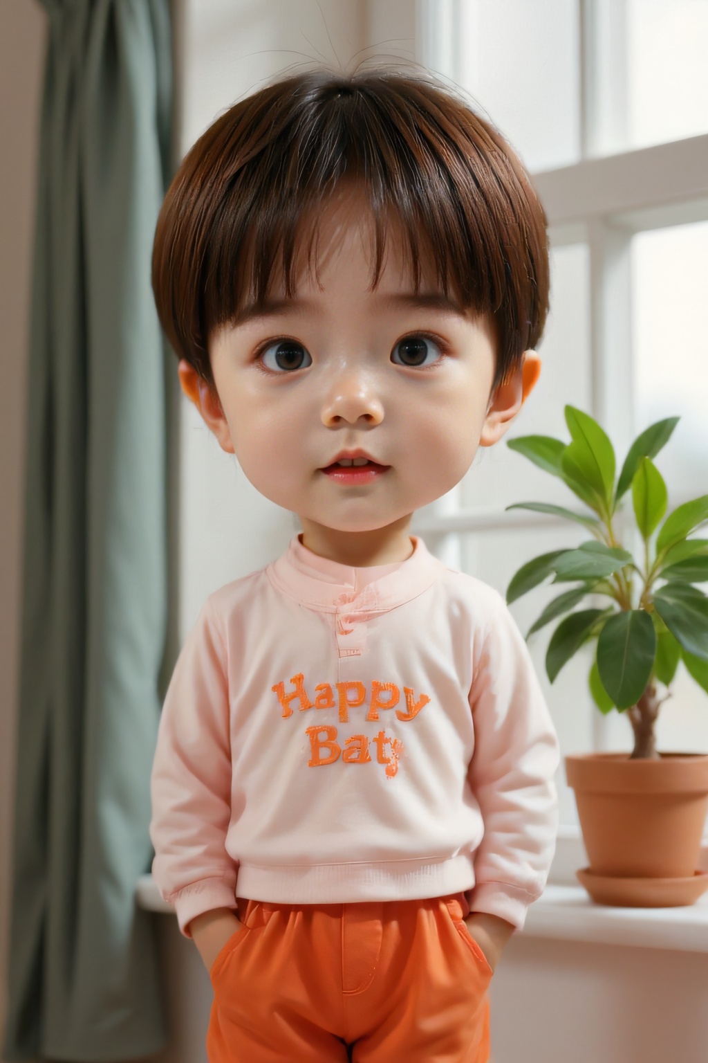 <lora:AgainF1ChibiLora:1>,boy,chibi,shirt,indoors,