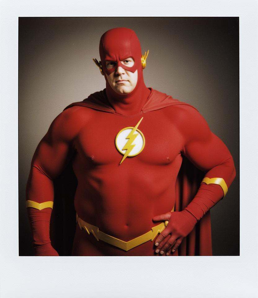 Polaroid of Peter griffin as the flash on Tensor.Art