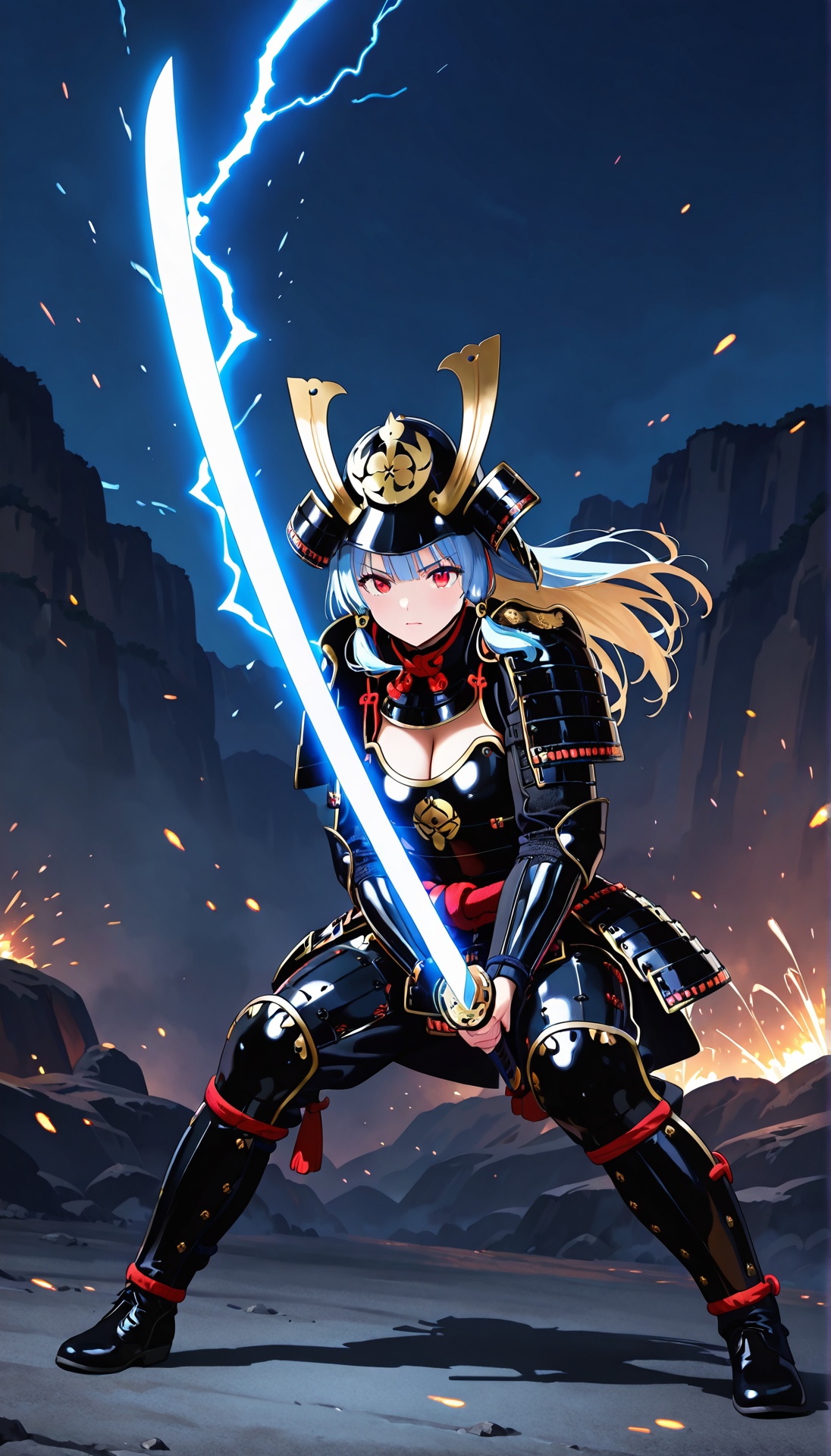 1girl,  solo,  sky armor on Tensor.Art