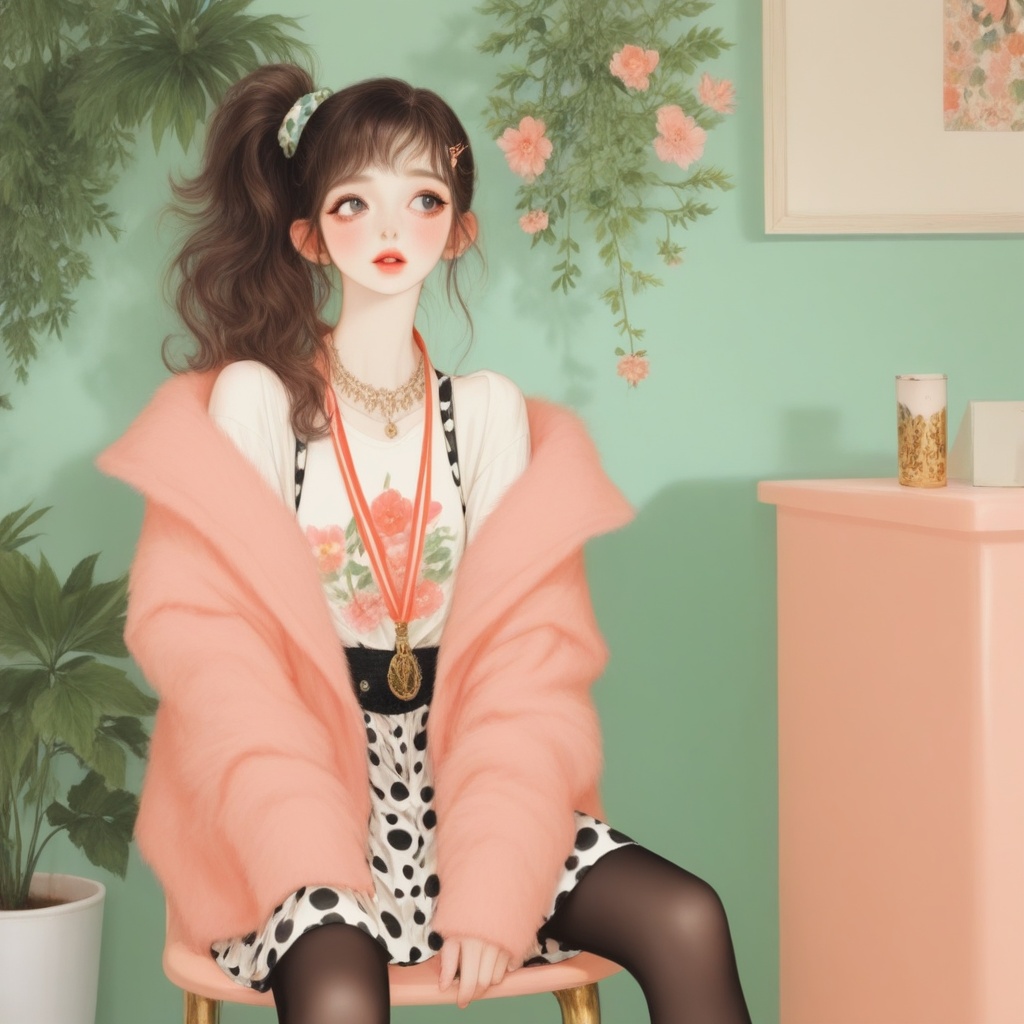 1girl,  solo,  bangs on Tensor.Art