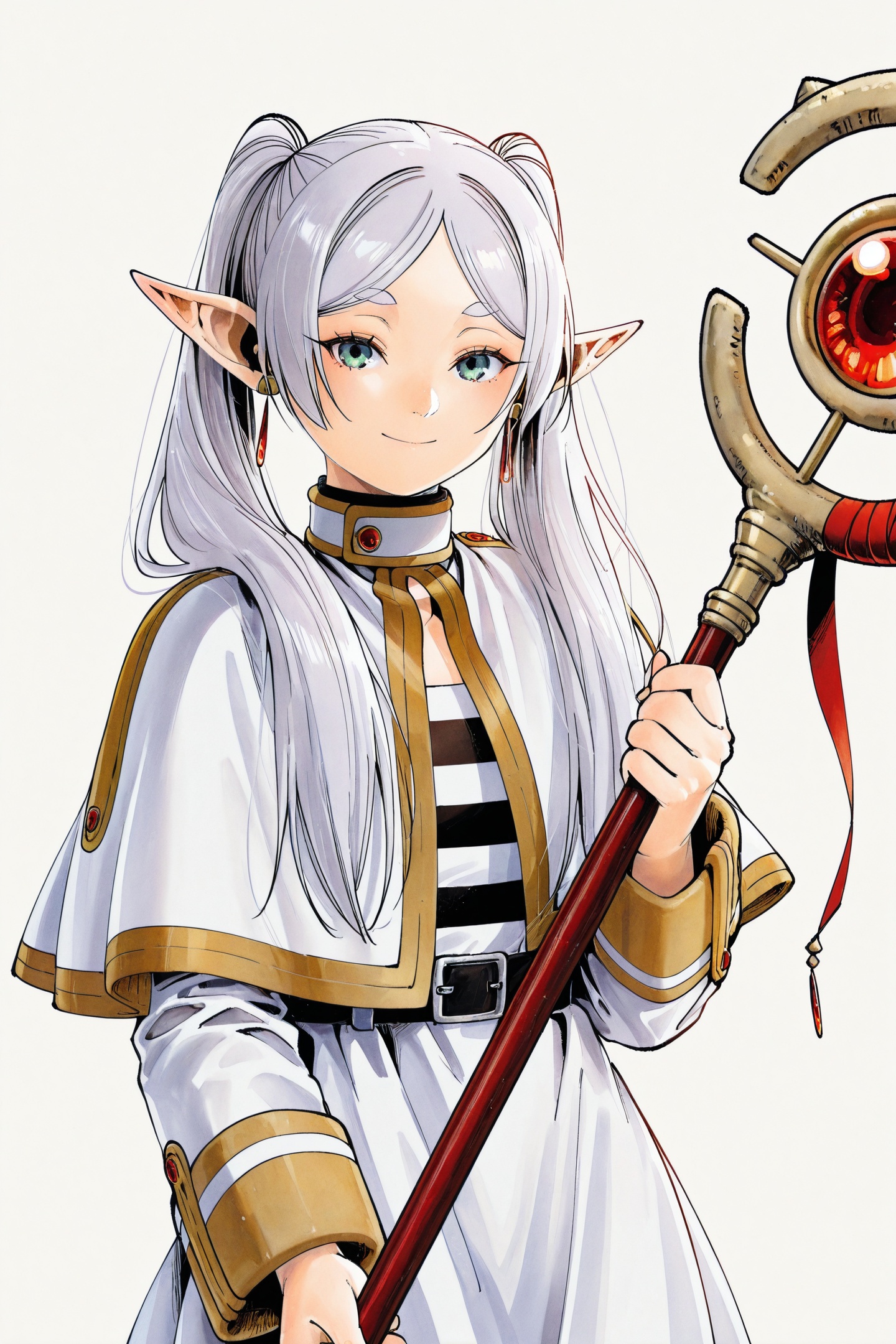 abetsukasa Style,  1girl,  frieren on Tensor.Art