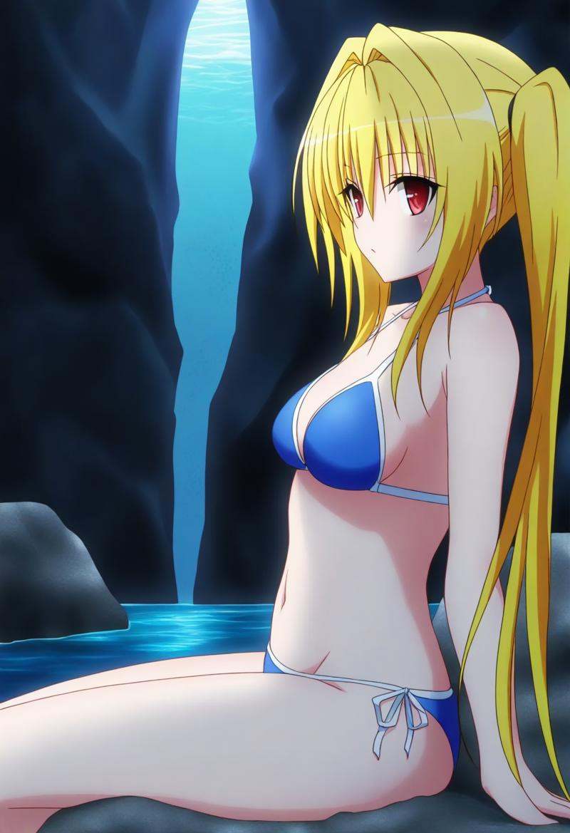 sysdeep_yami,  blonde hair,  red eyes on Tensor.Art