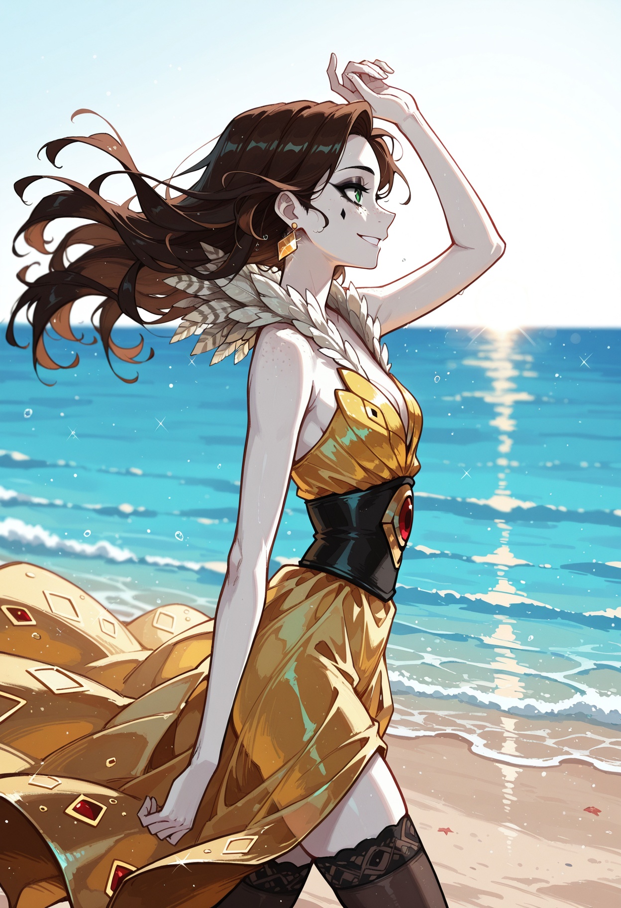 sun,  beach,  ocean on Tensor.Art