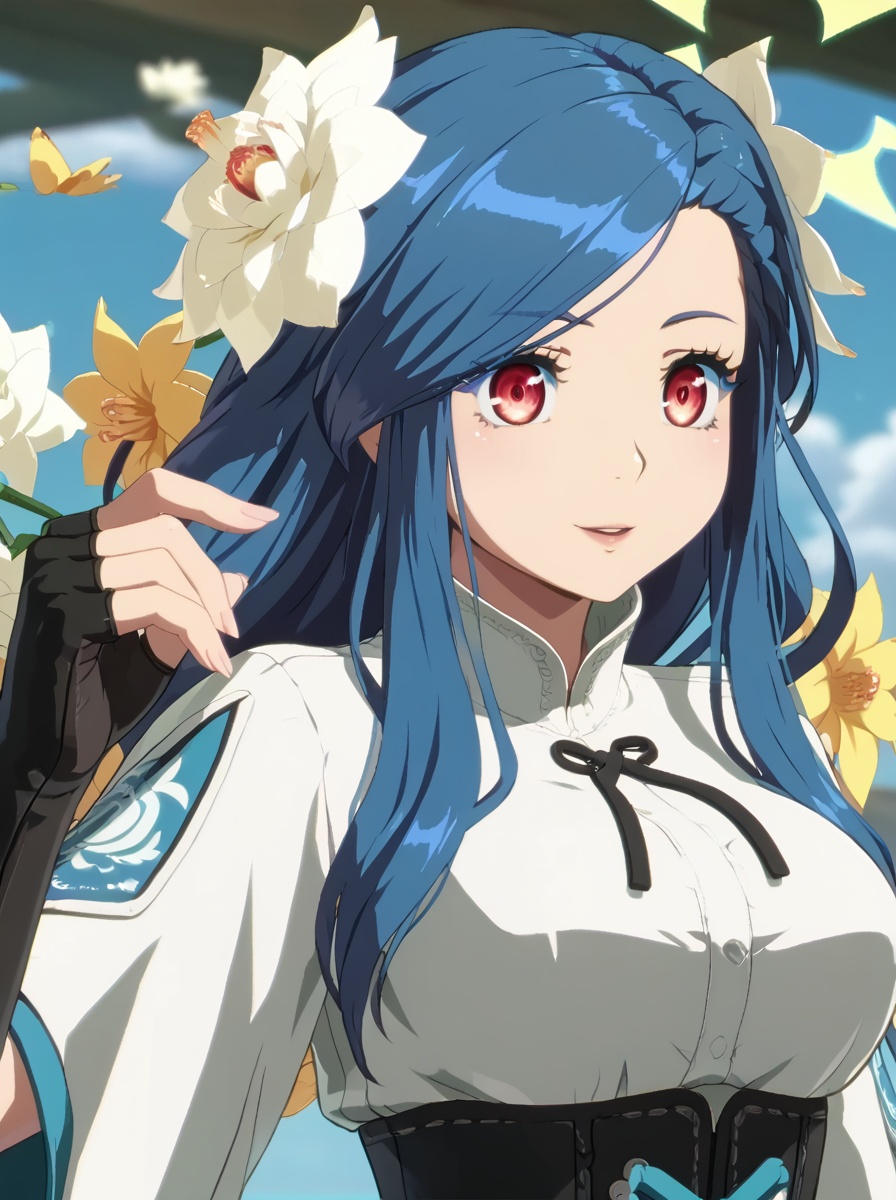 detailed background,  shiny skin,  posing on Tensor.Art