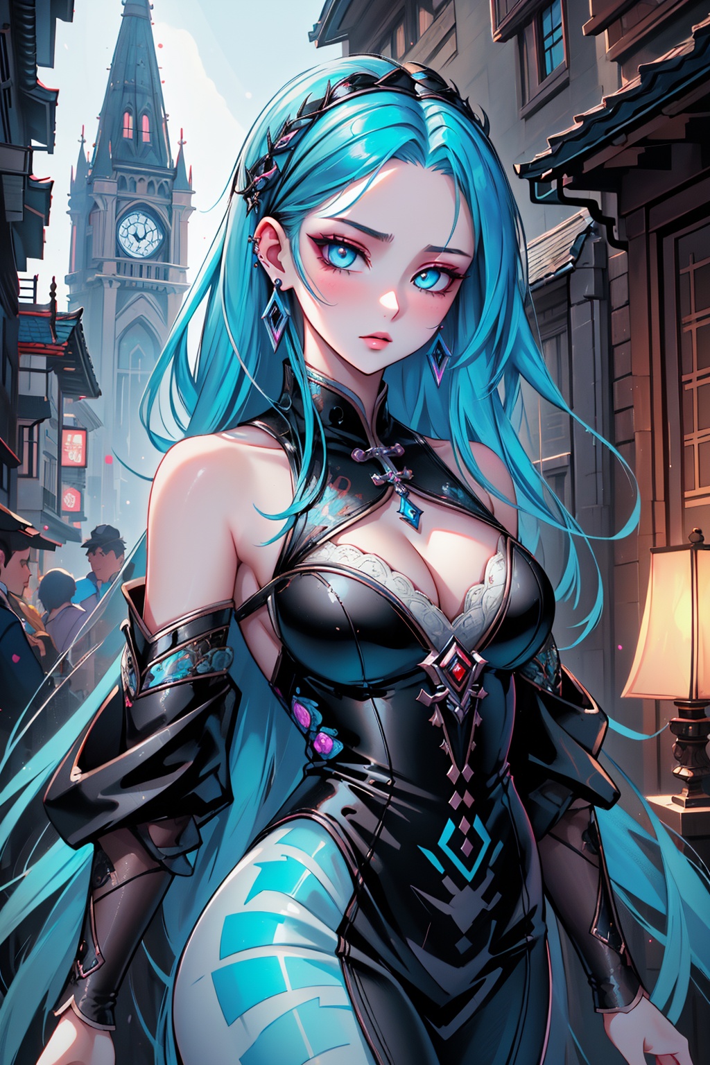 1girl,  masterpiece Raw digital photo,  good-looking on Tensor.Art