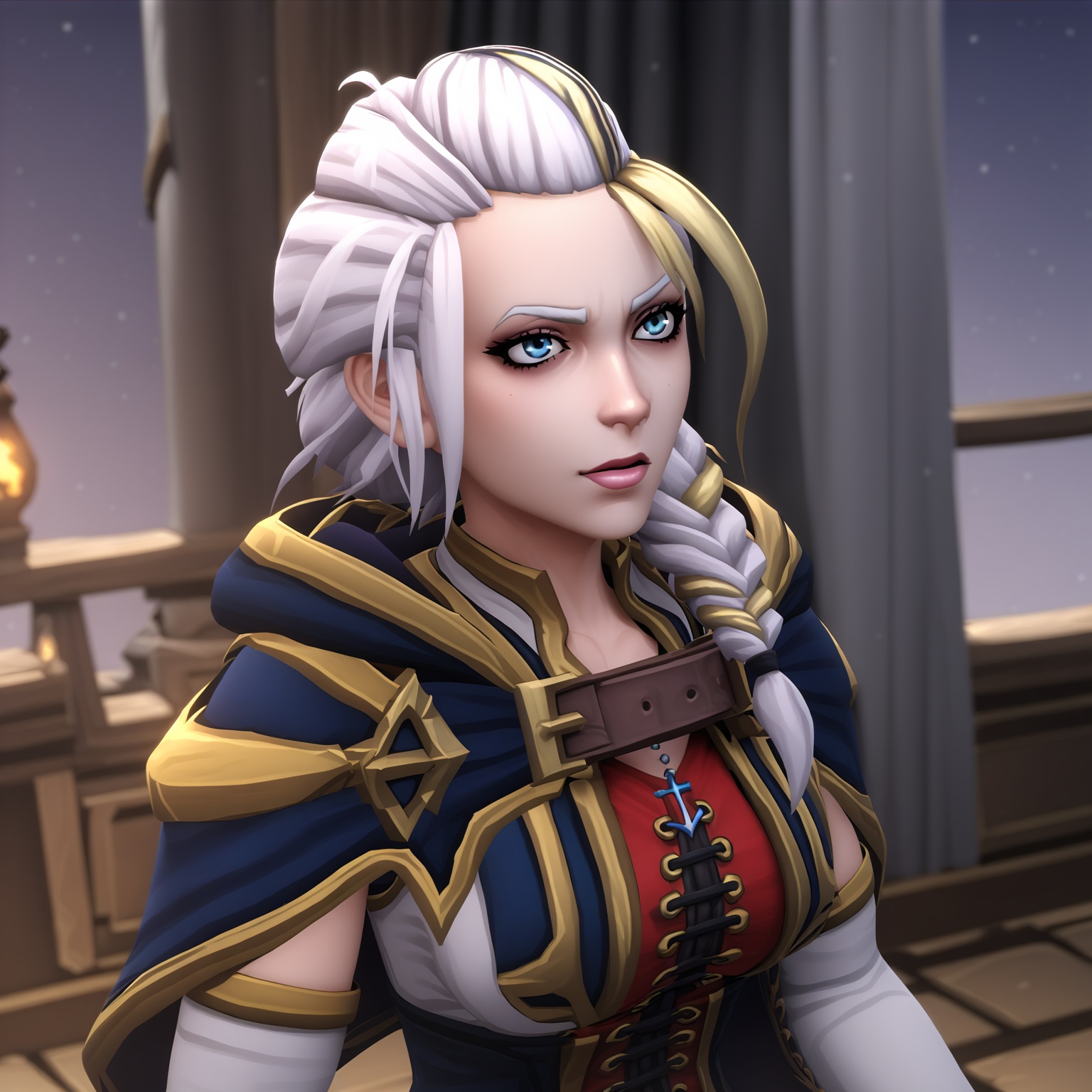 1girl,  jaina_wow,  3d on Tensor.Art