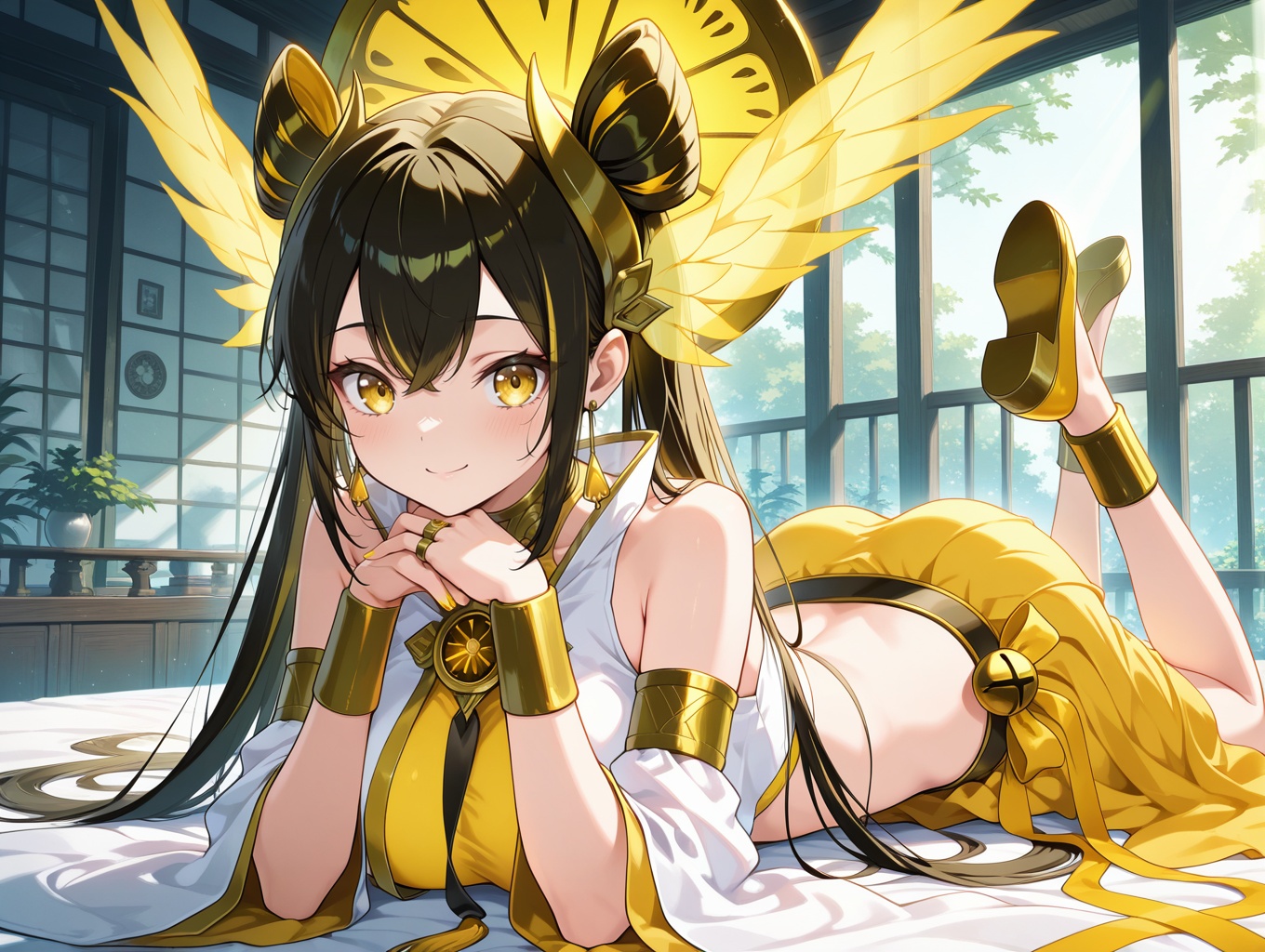 ohime the manifested mikanko,  1girl,  solo on Tensor.Art