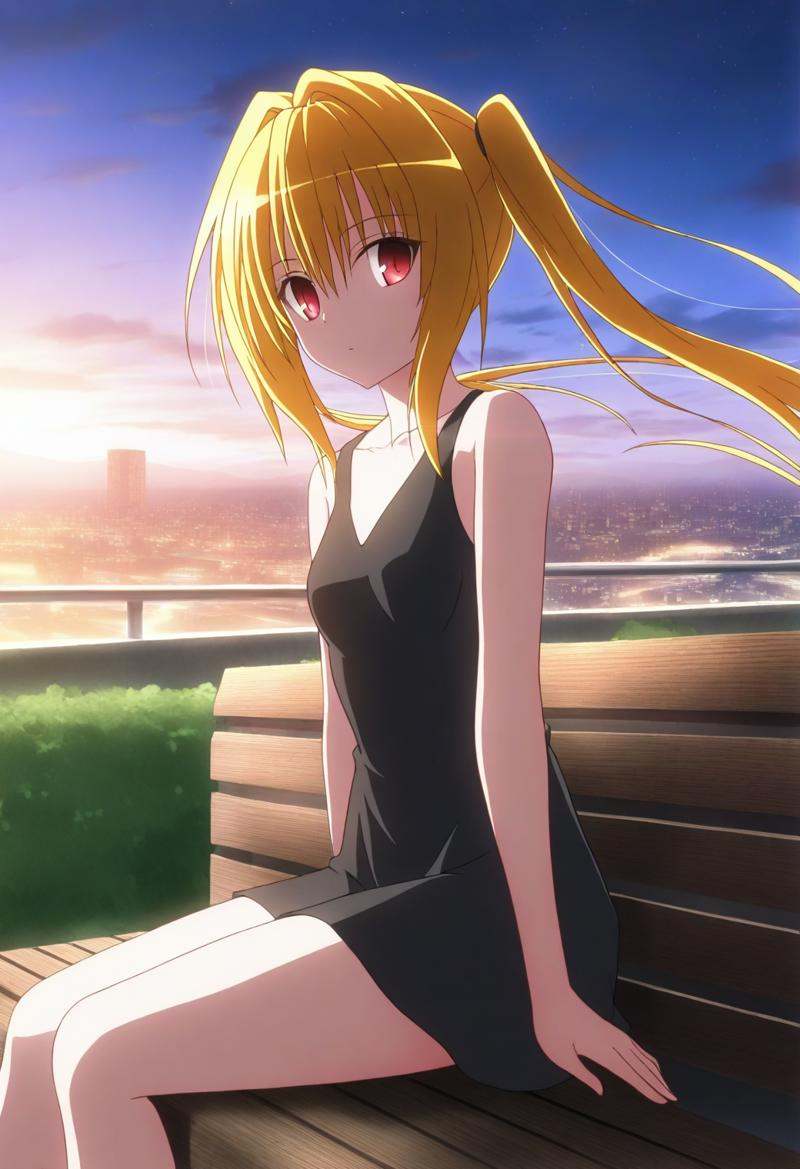 sysdeep_yami,  blonde hair,  red eyes on Tensor.Art