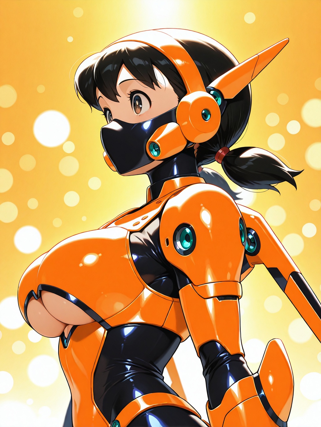 minamoto shizuka,  low twintails,  1girl on Tensor.Art