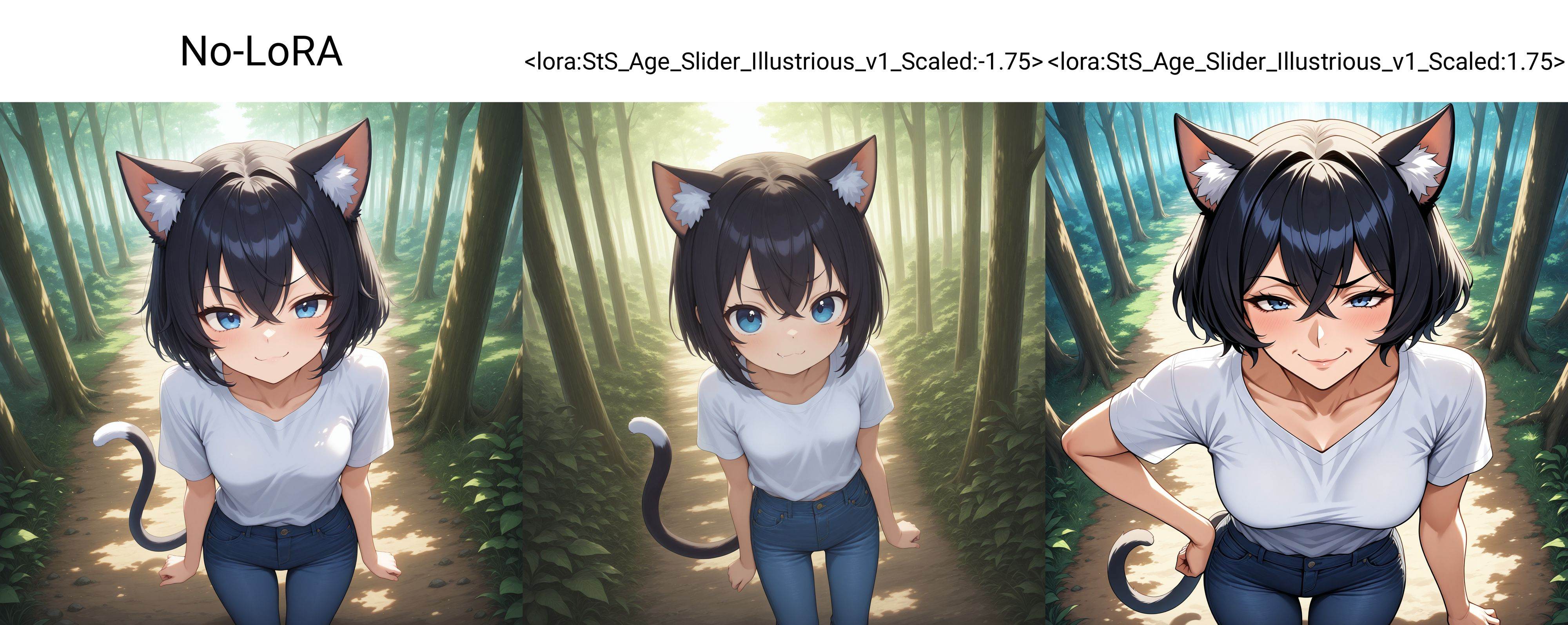 No-LoRA,  (from above),  1girl on Tensor.Art