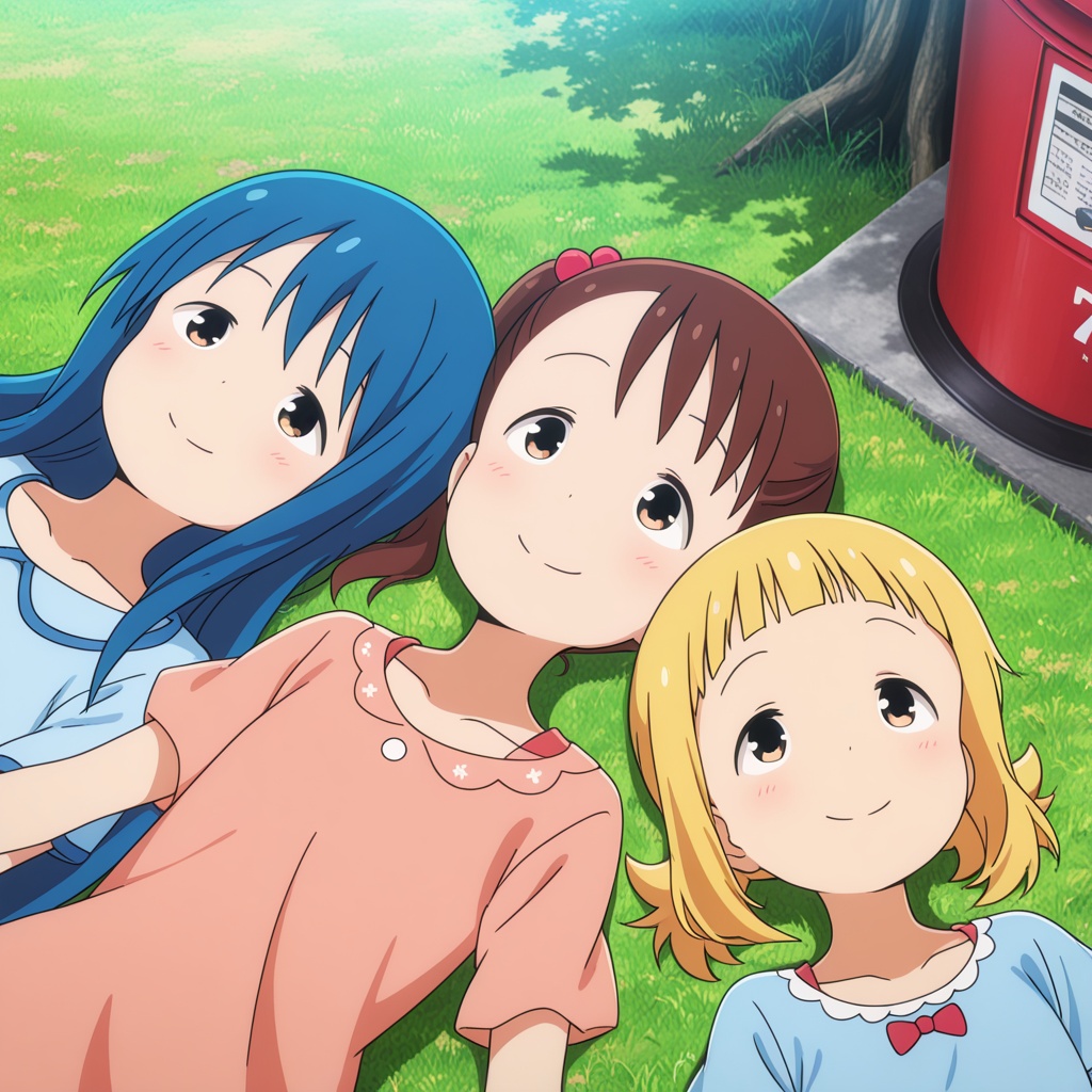 c0l0rs,  3girls,  aoyama kotoha on Tensor.Art