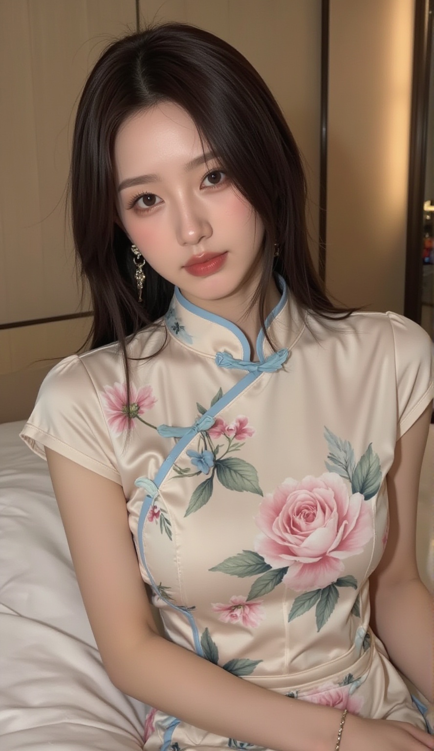 Cheongsam,bed,