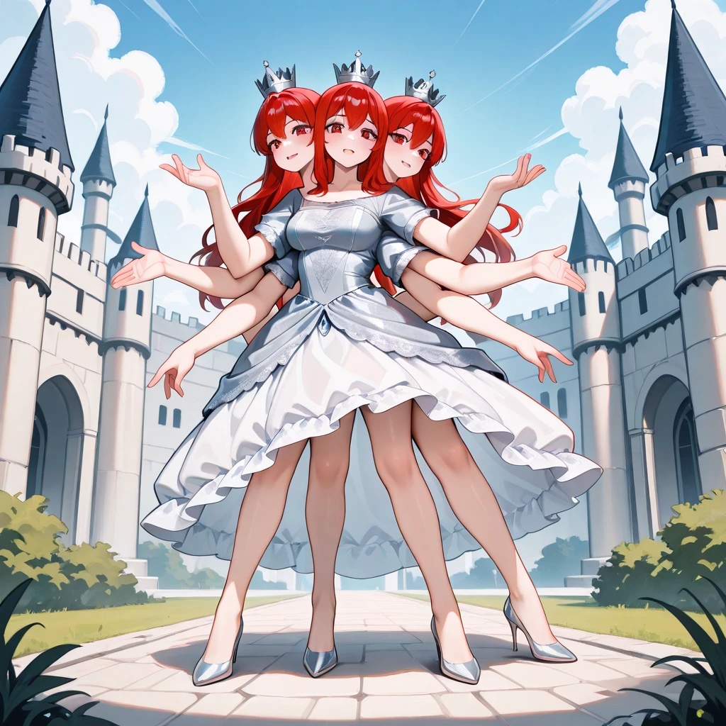 best quality,  three heads,  four legs on Tensor.Art