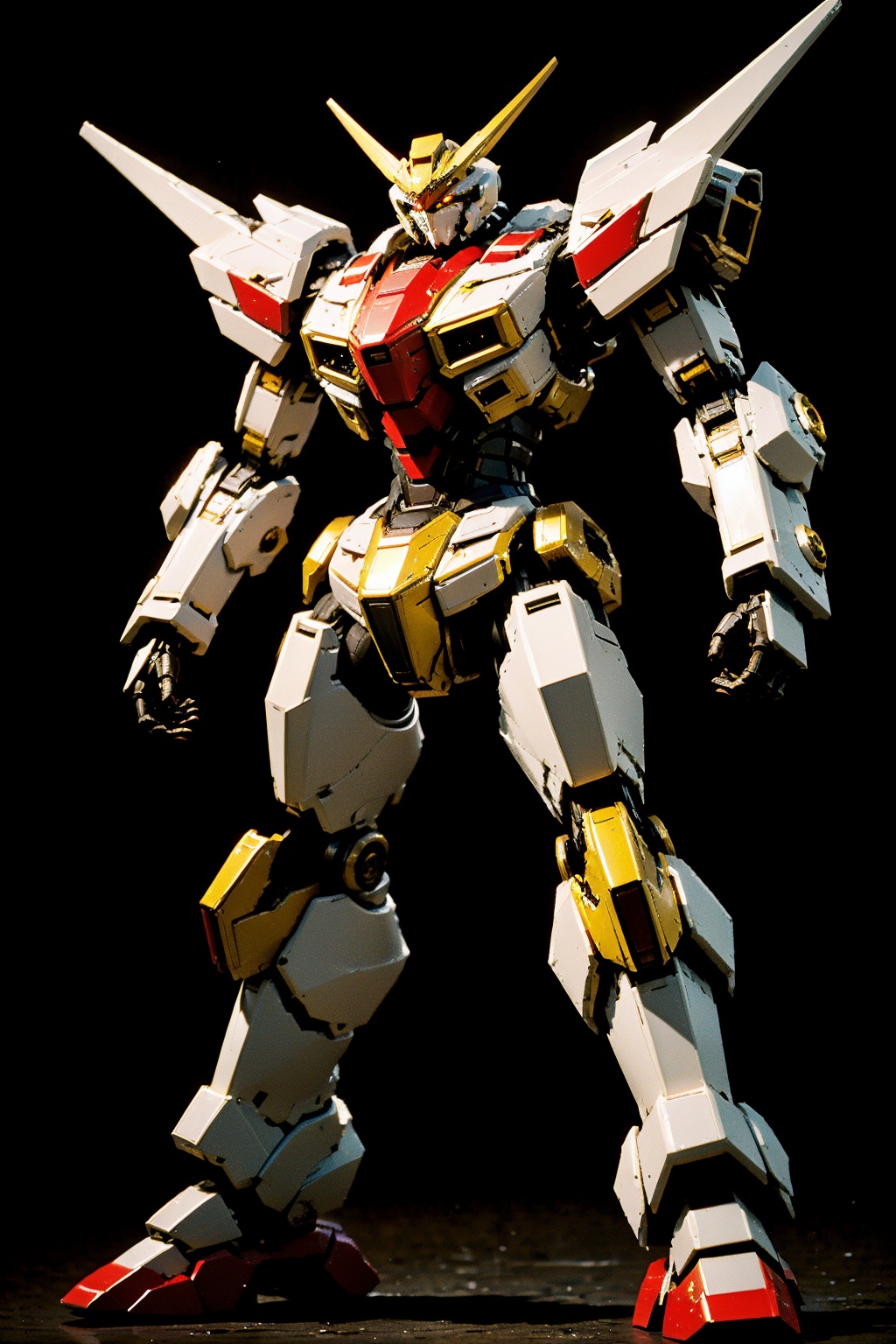 white mecha,