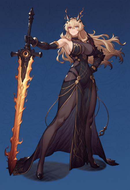 War_of_the_Visions_Final_Fantasy_Brave_Exvius_Style,  1girl,  armor on Tensor.Art