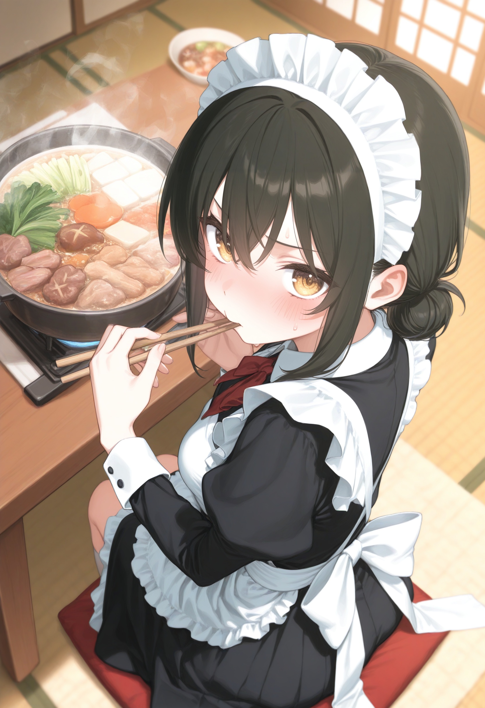 1girl,  (sho \(sho lwlw\):0.7),  solo on Tensor.Art