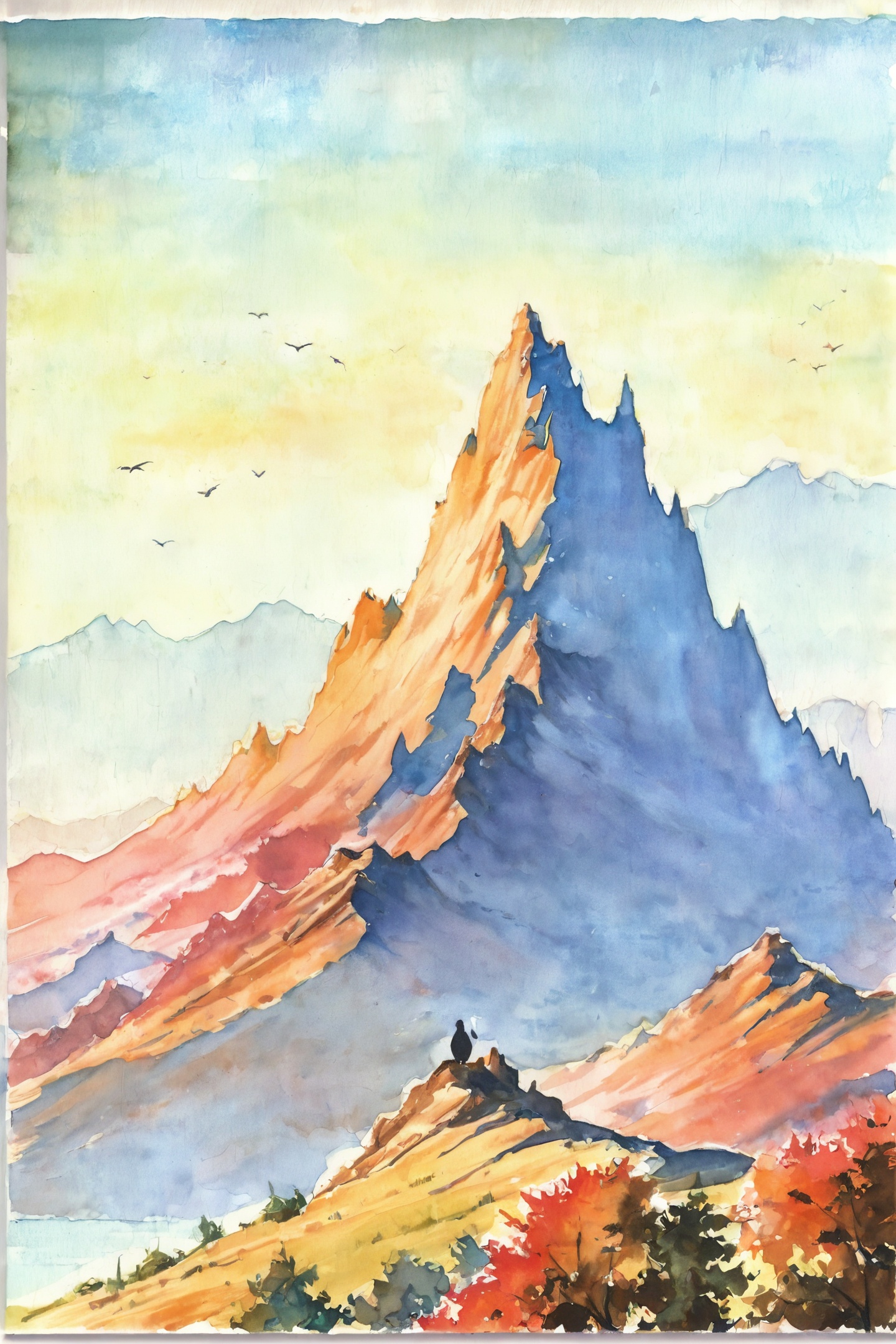 traditional media,  border,  no humans on Tensor.Art