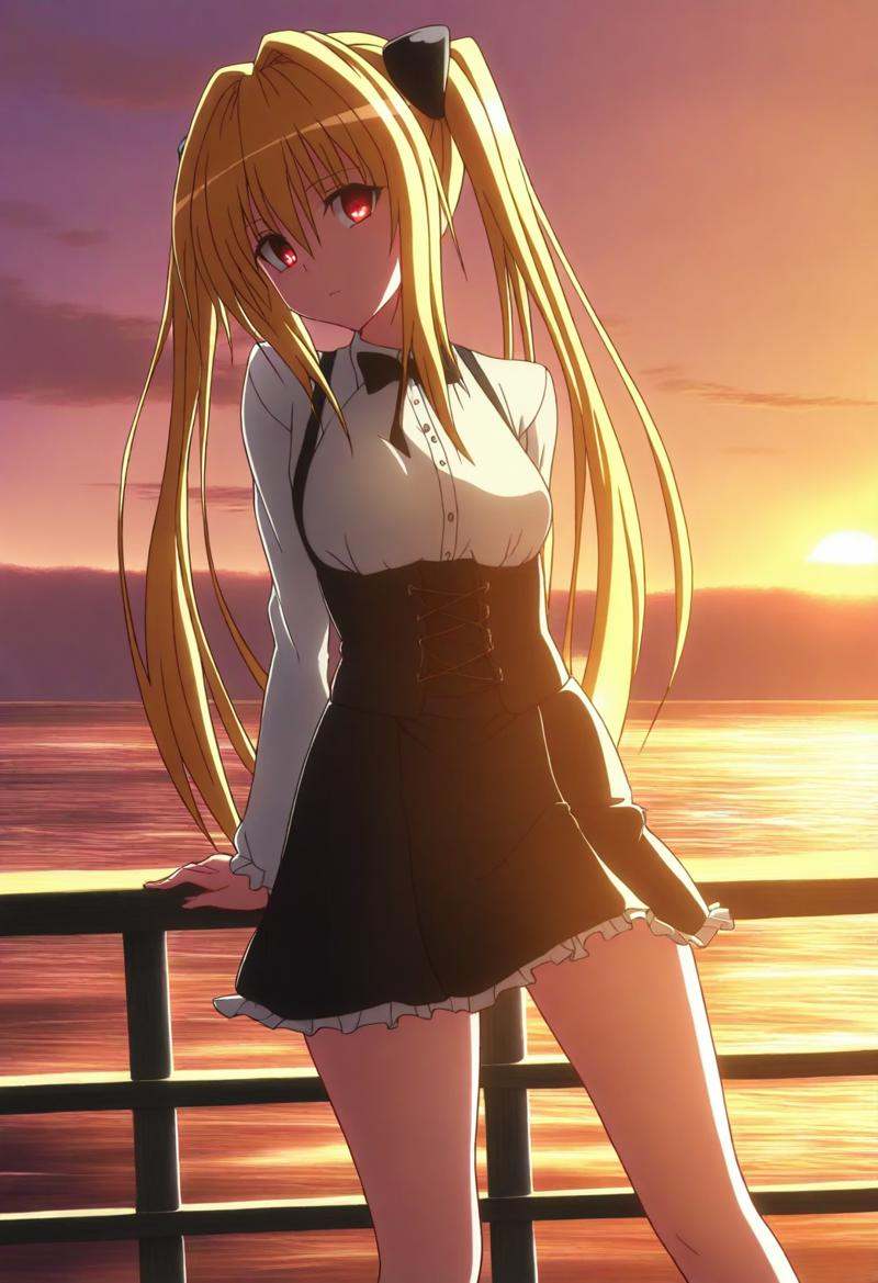 sysdeep_yami,  blonde hair,  red eyes on Tensor.Art