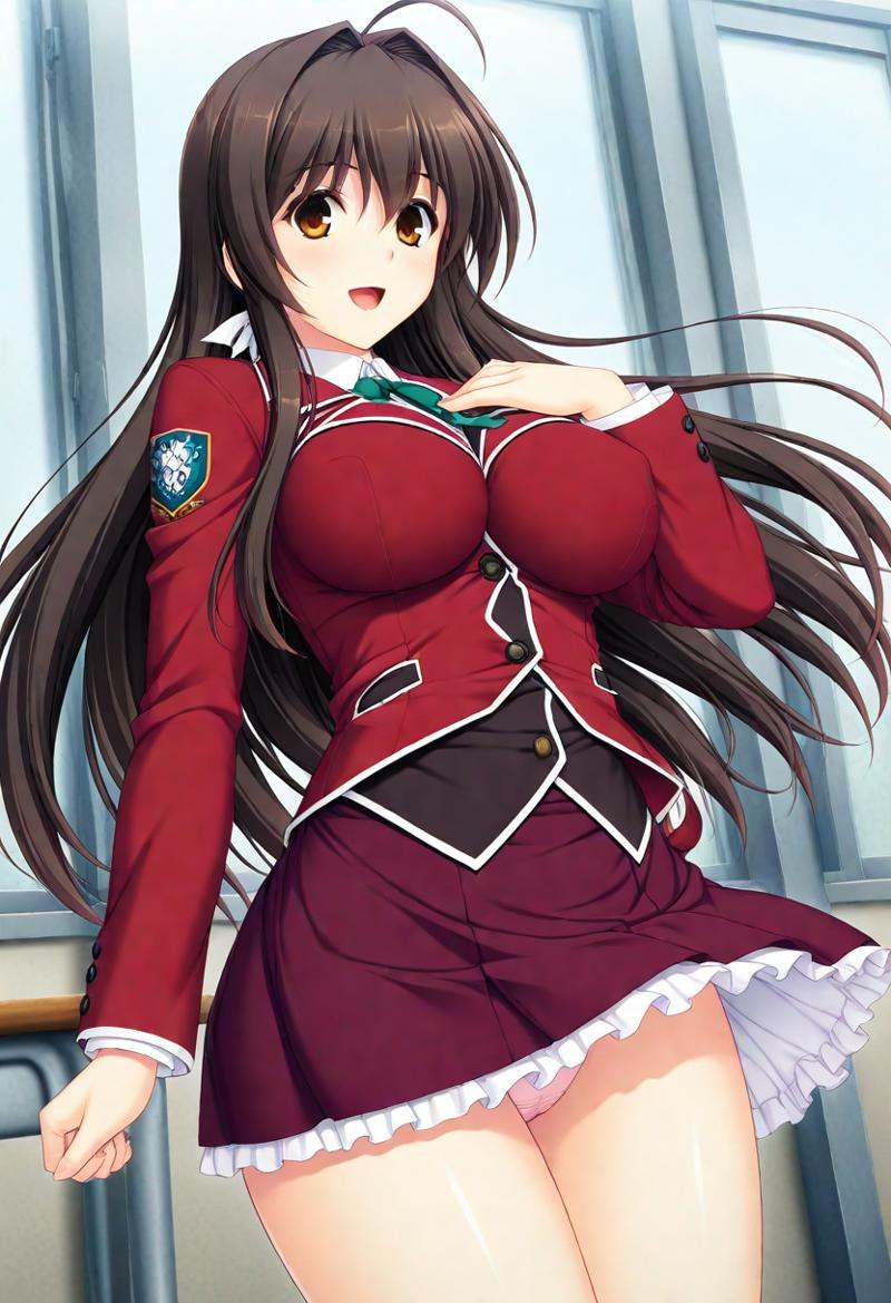 1girl,  white background,  maishima yuuri on Tensor.Art