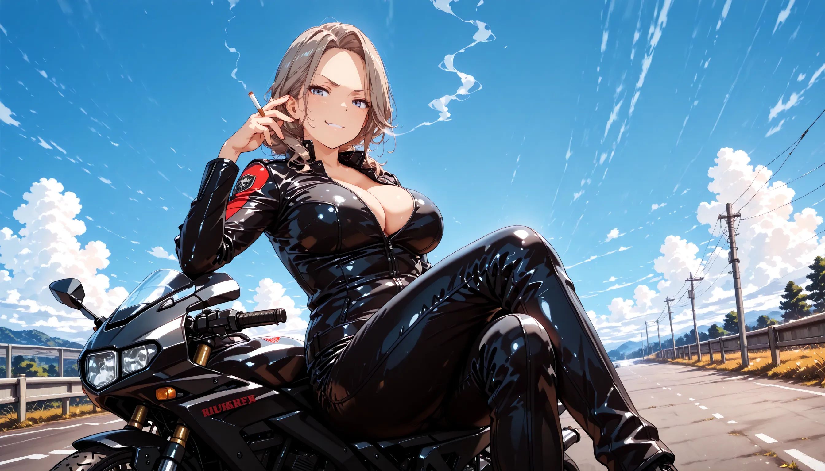 1girl,  mature female,  tsurime on Tensor.Art