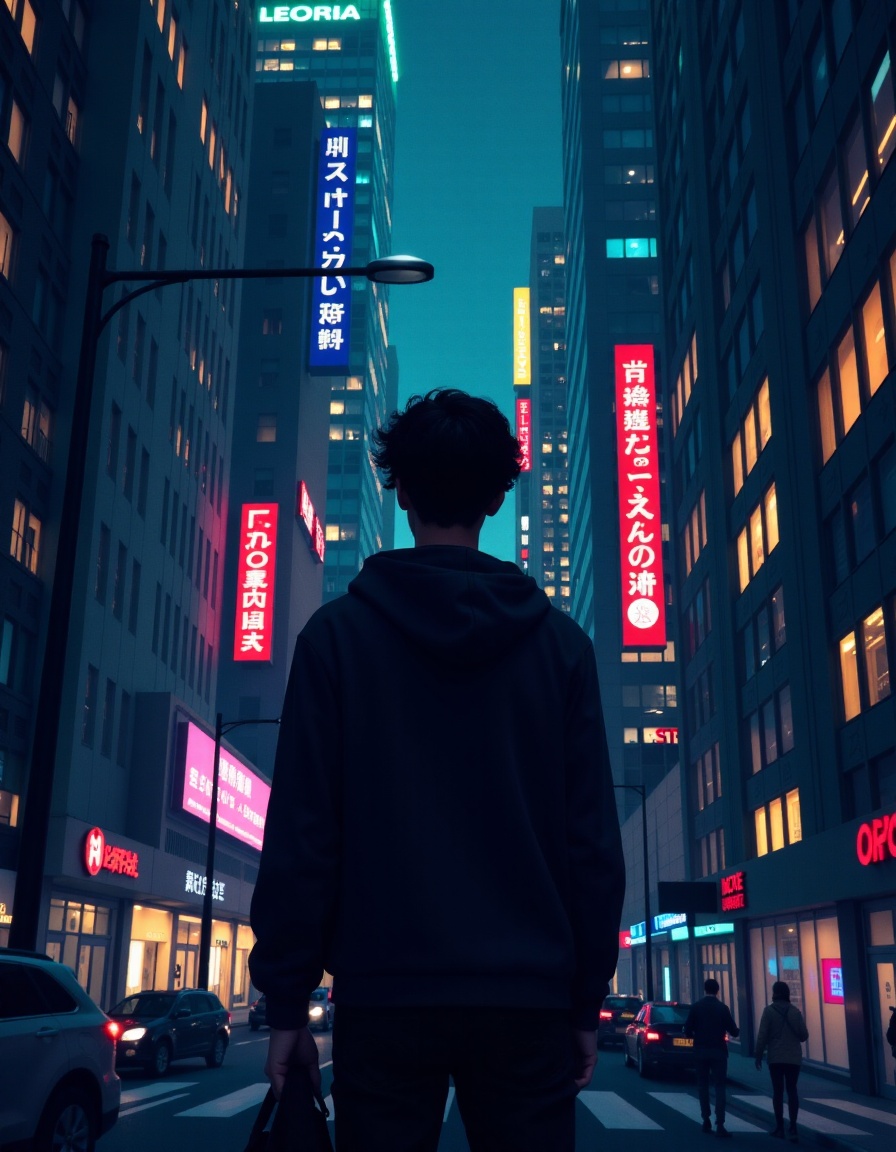 neodark,  scenery,  1boy on Tensor.Art