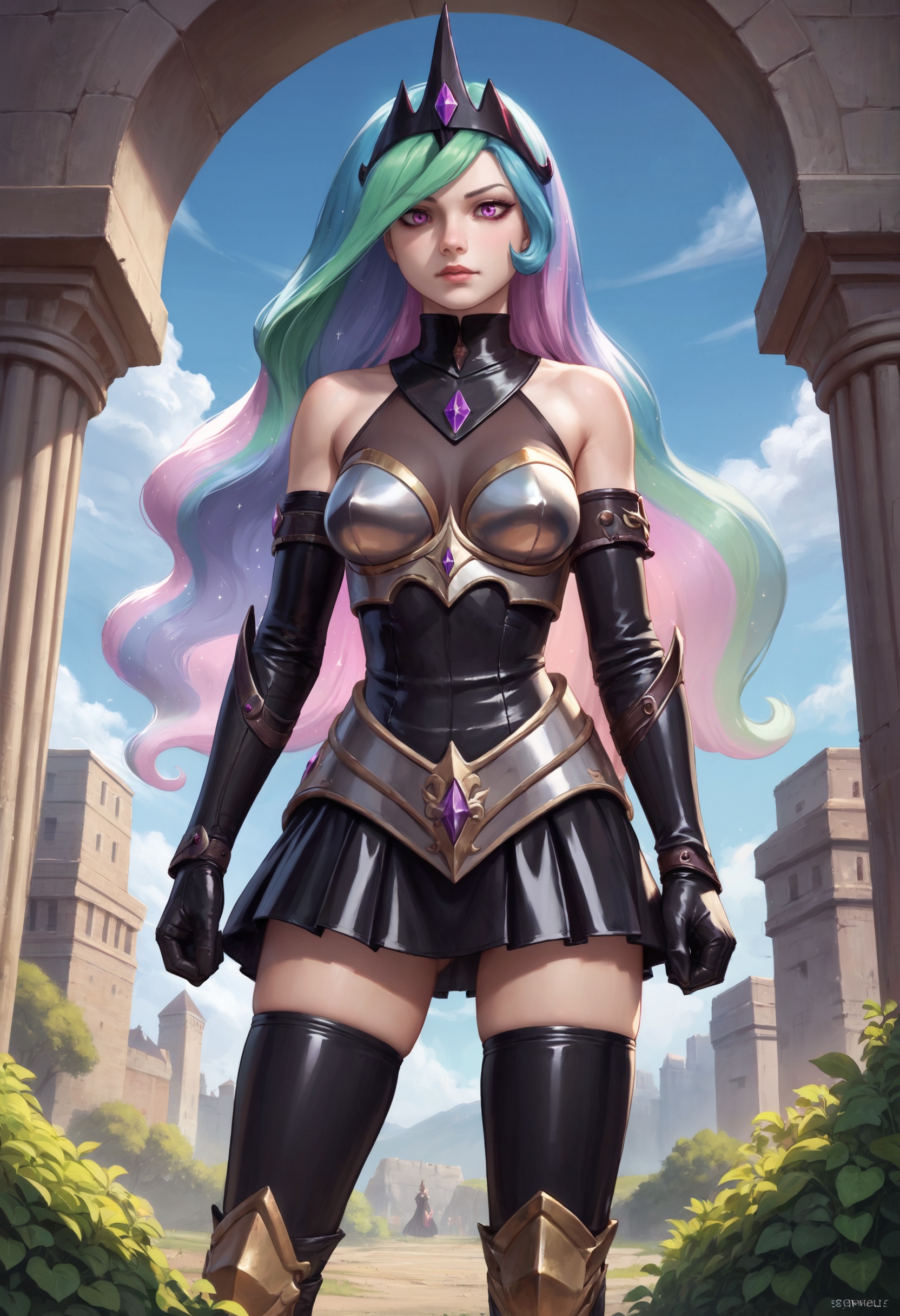 zPDXL,  source_anime,  1girl on Tensor.Art