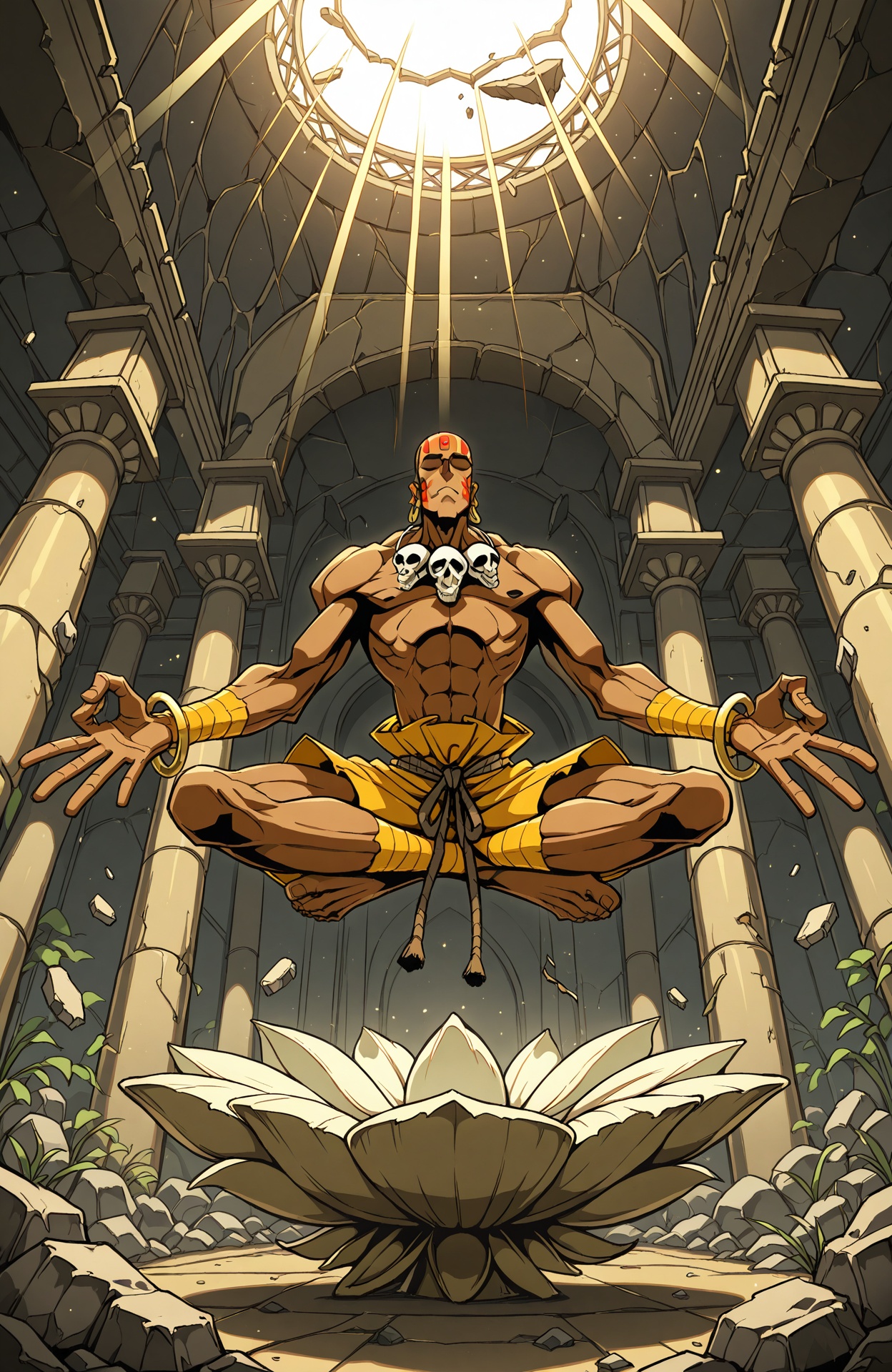 from below,  sf_dhalsim,  solo on Tensor.Art