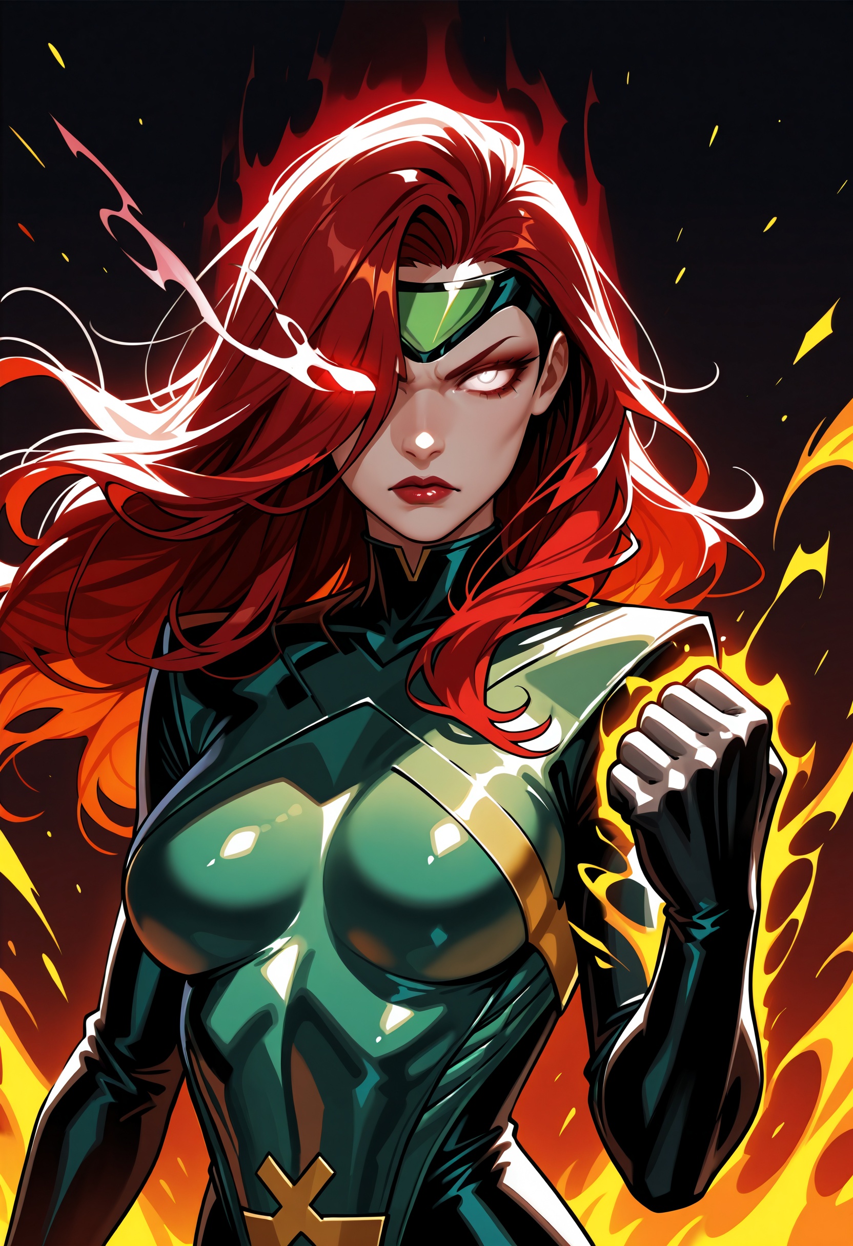 masterpiece,  best quality,  Hellfire on Tensor.Art