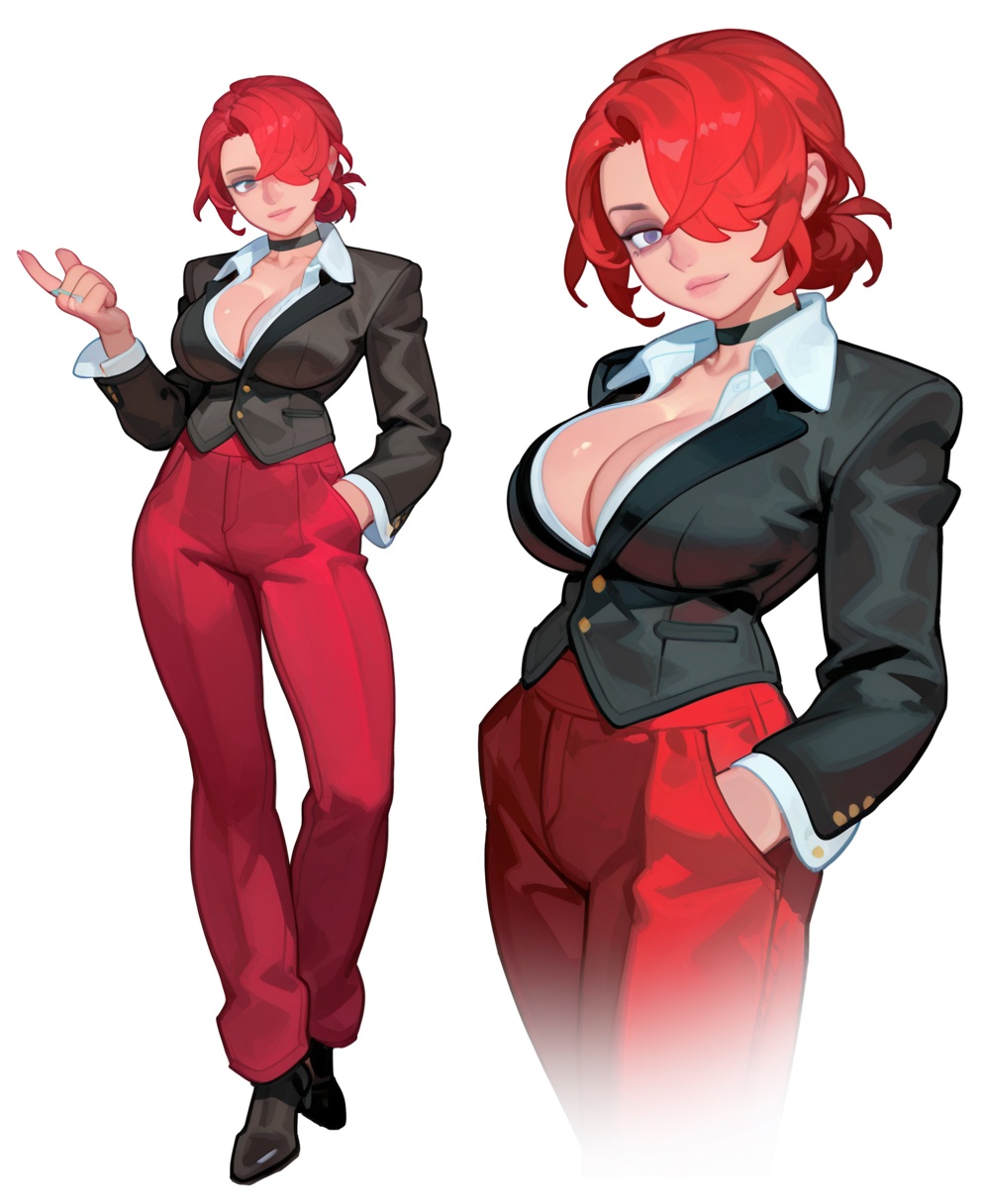 FL,  MATURE FEMALE,  LARGE BREASTS on Tensor.Art