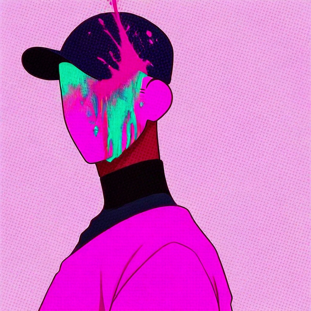 faceless male,  1boy,  baseball cap on Tensor.Art