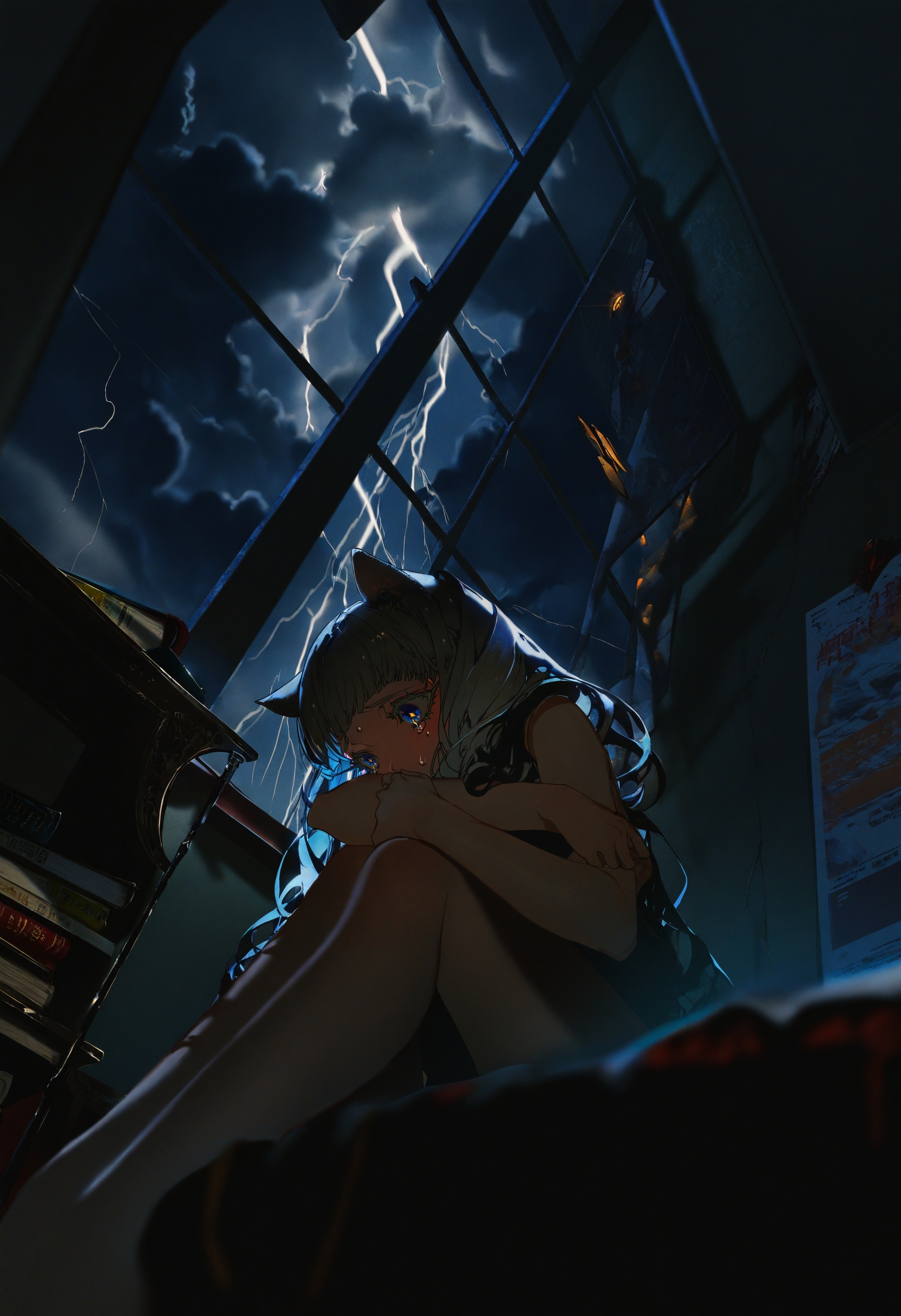 artist:[diyokama|say hana|yoneyama mai|lam \(ramdayo\)],  1girl,  cat girl on Tensor.Art