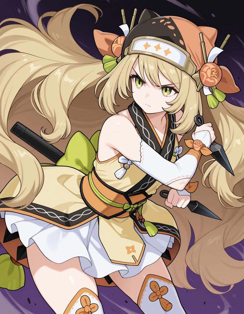 1girl,  solo,  ninja celine on Tensor.Art