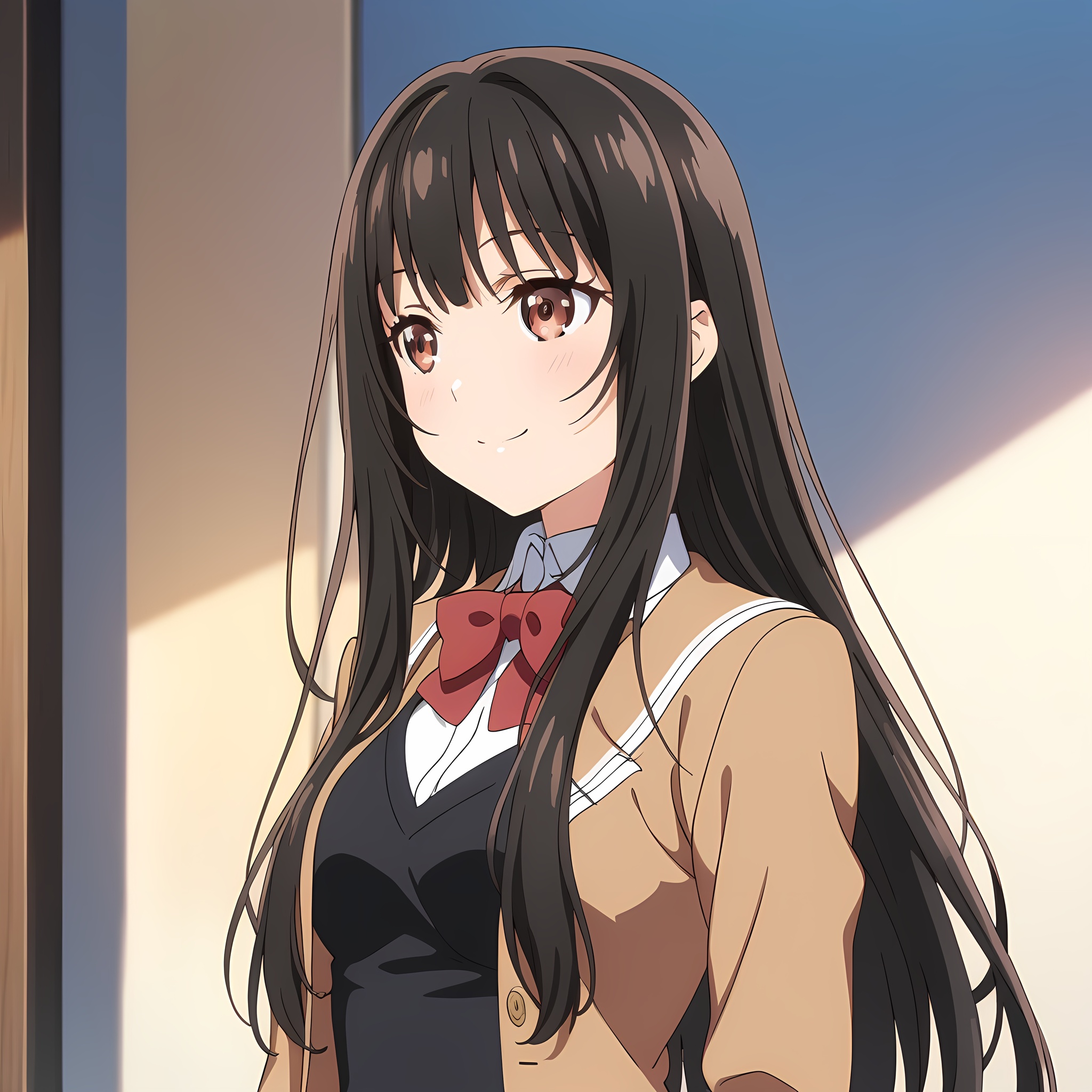 ayasemiharu,  1girl,  long hair on Tensor.Art