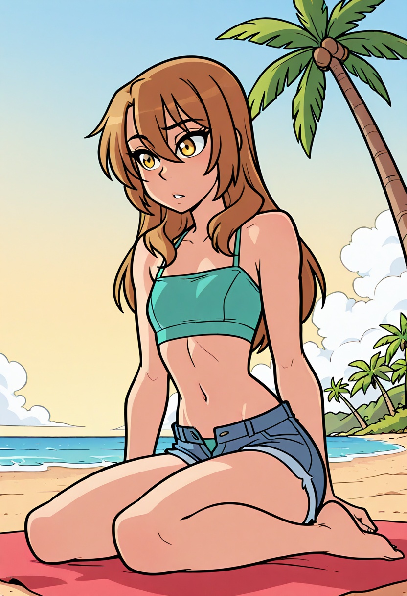 comicbook style,  colored lineart,  flat colors on Tensor.Art