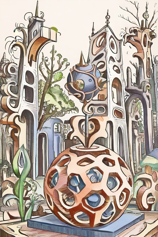 no humans,  plant,  traditional media on Tensor.Art