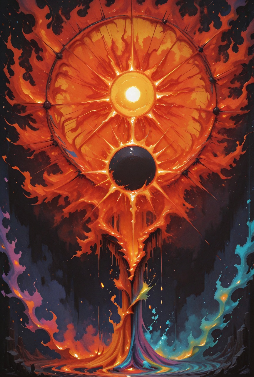 Radiant Sun,  Bright Yellow Sun,  Great Blazing Sun on Tensor.Art