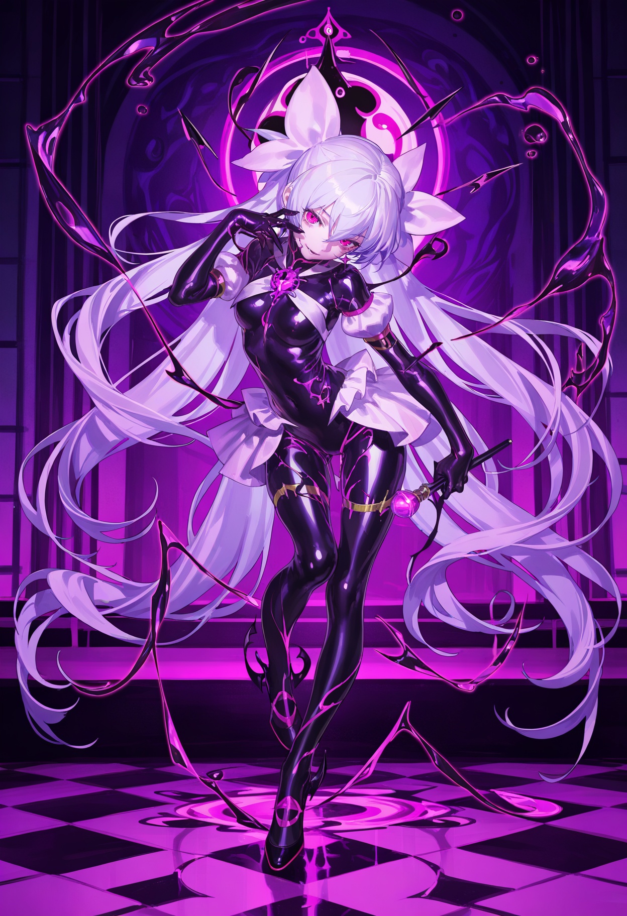 1girl,  solo,  seductive smile on Tensor.Art