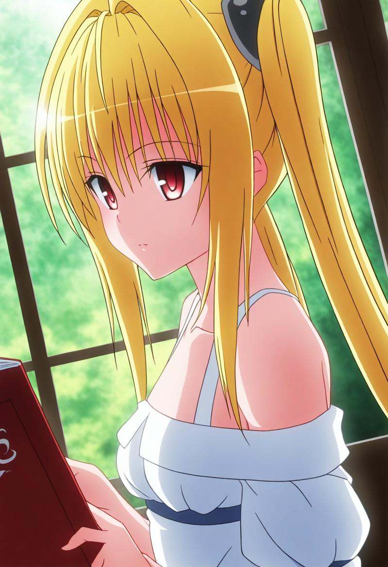 sysdeep_yami,  blonde hair,  red eyes on Tensor.Art