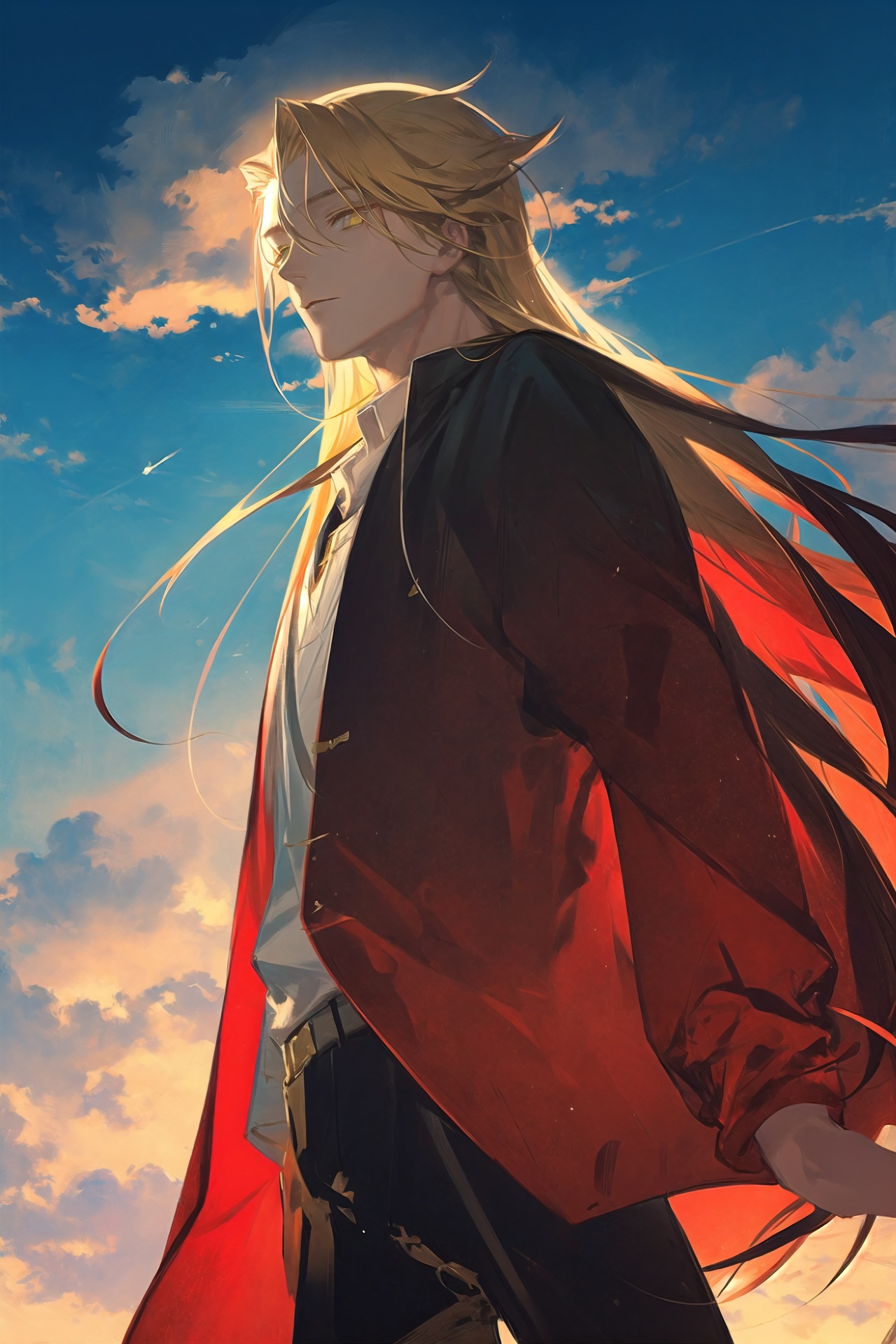 1boy,  male focus,  solo on Tensor.Art