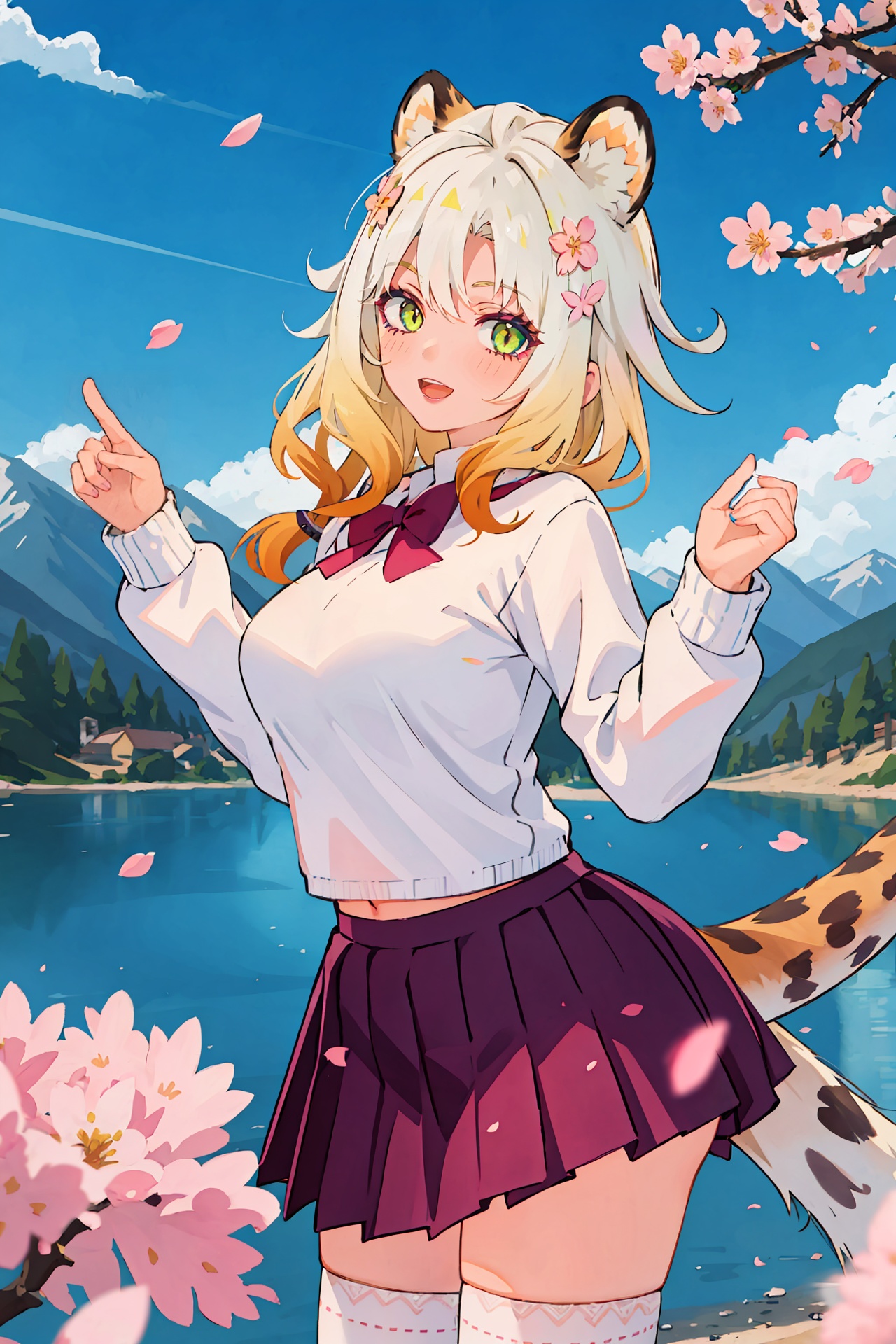 1girl,  xilonen \(genshin impact\),  solo on Tensor.Art
