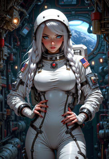 mythp0rt,  1girl,  white hair on Tensor.Art