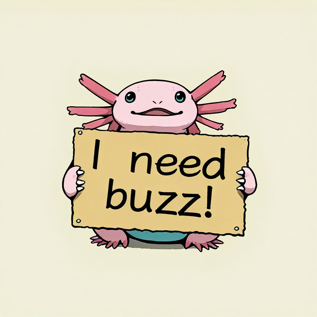 masterpiece,  need_buzz,  holding sign on Tensor.Art