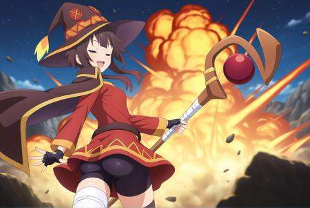 masterpiece,  best quality,  megumin on Tensor.Art
